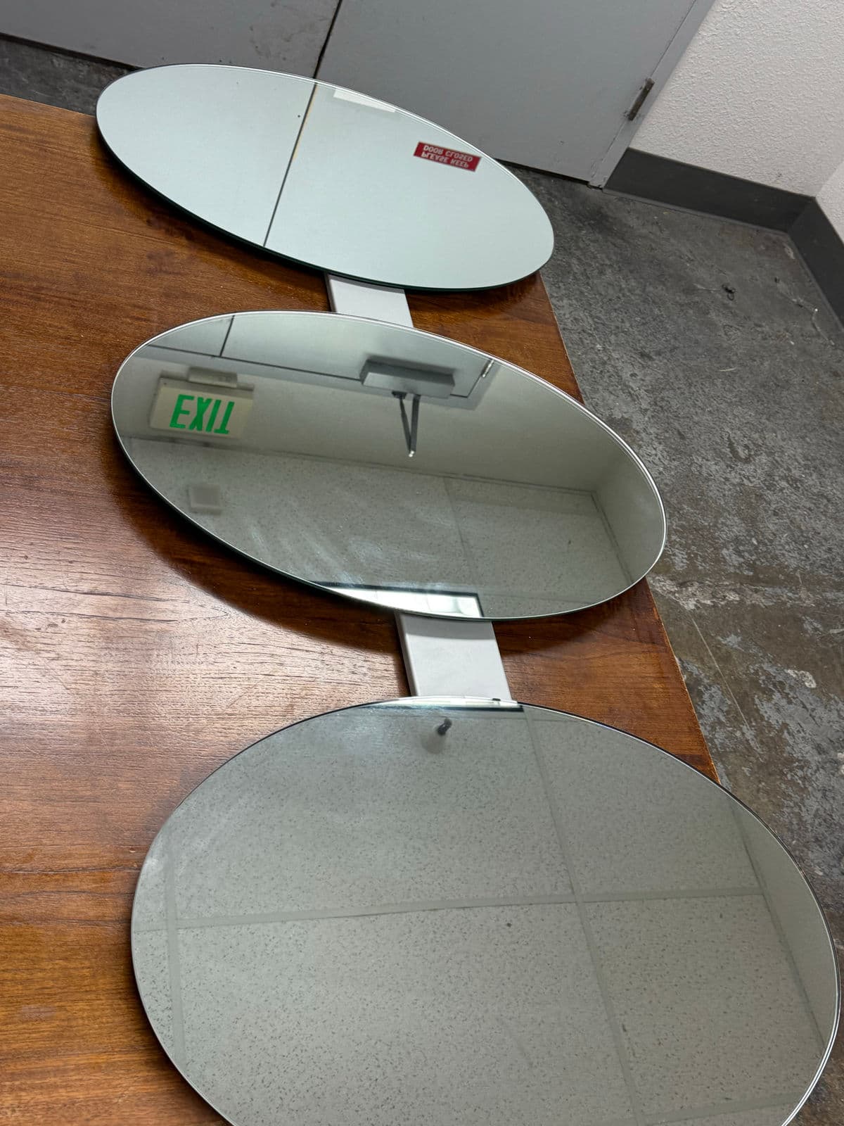 Tonelli Italian Three Oval Wall Mirrors - Thumbnail 6