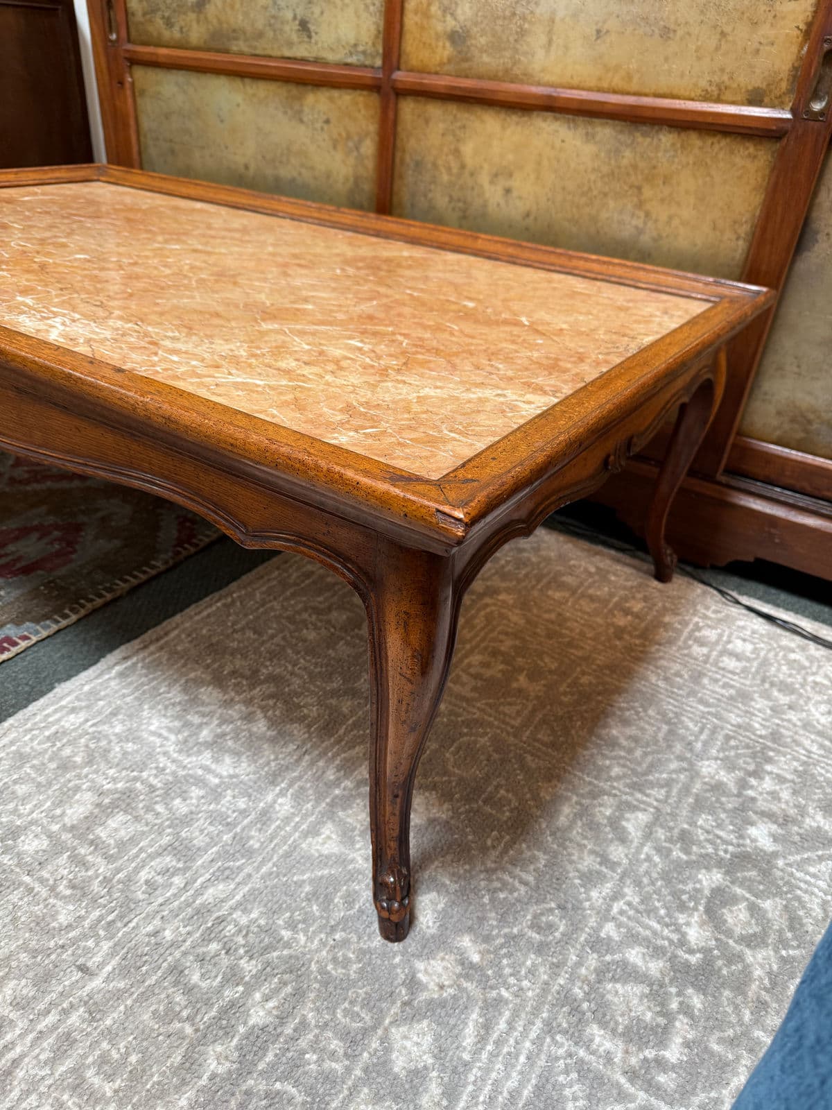 Late 20th Century Louis XV Reproduction Coffee Table - Thumbnail 4