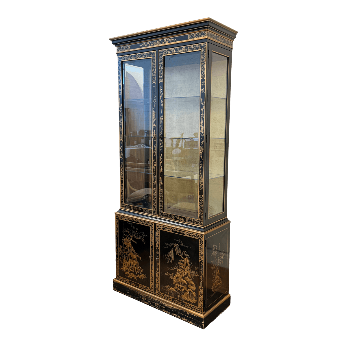 Late 20th Century Drexel Heritage Et Ce Collection Display Cabinet - Thumbnail 2