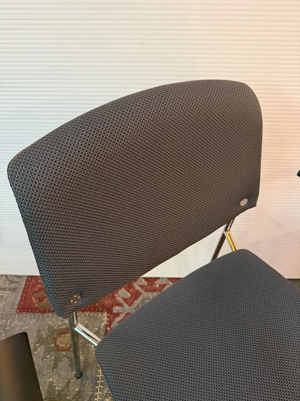 Hightower Modernist Stackable Arm Chairs, Pair - Thumbnail 12