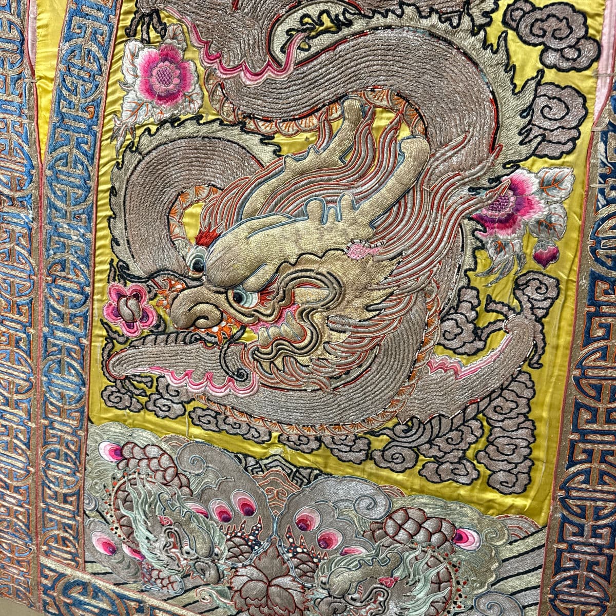 19th Century Dragon Kimono Robe for Chinese Theater - Thumbnail 9