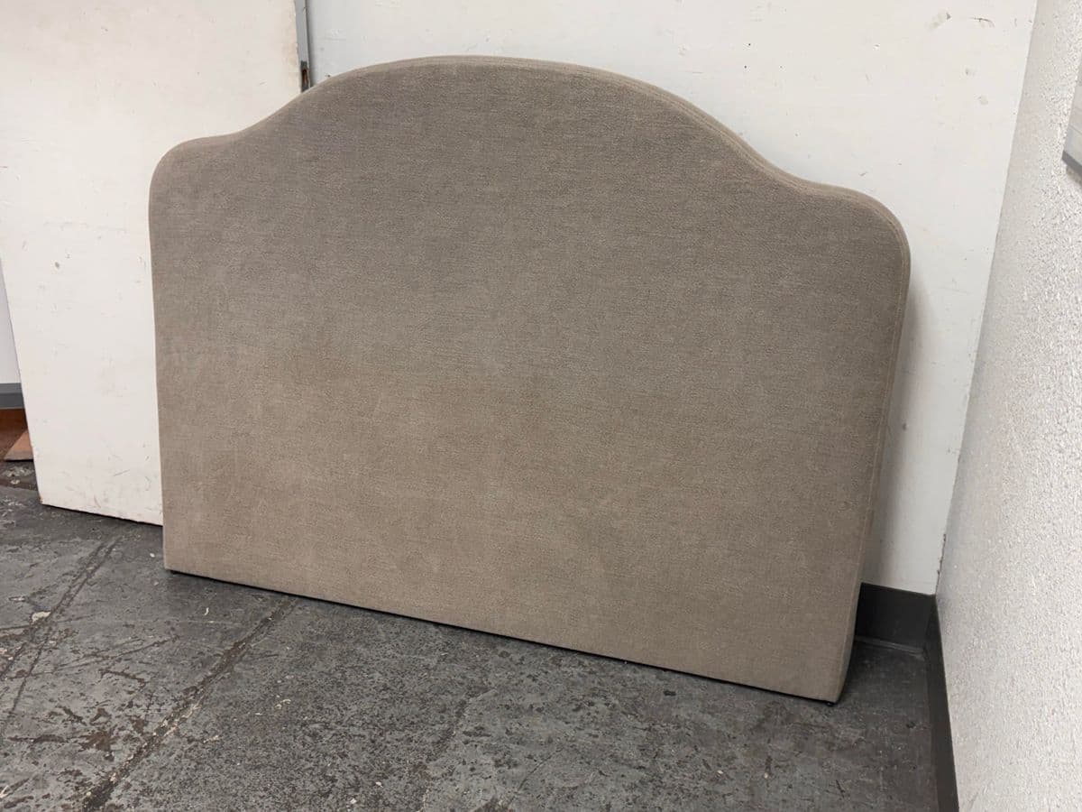 Queen Size Custom Design Sage Linen Headboard - Thumbnail 4