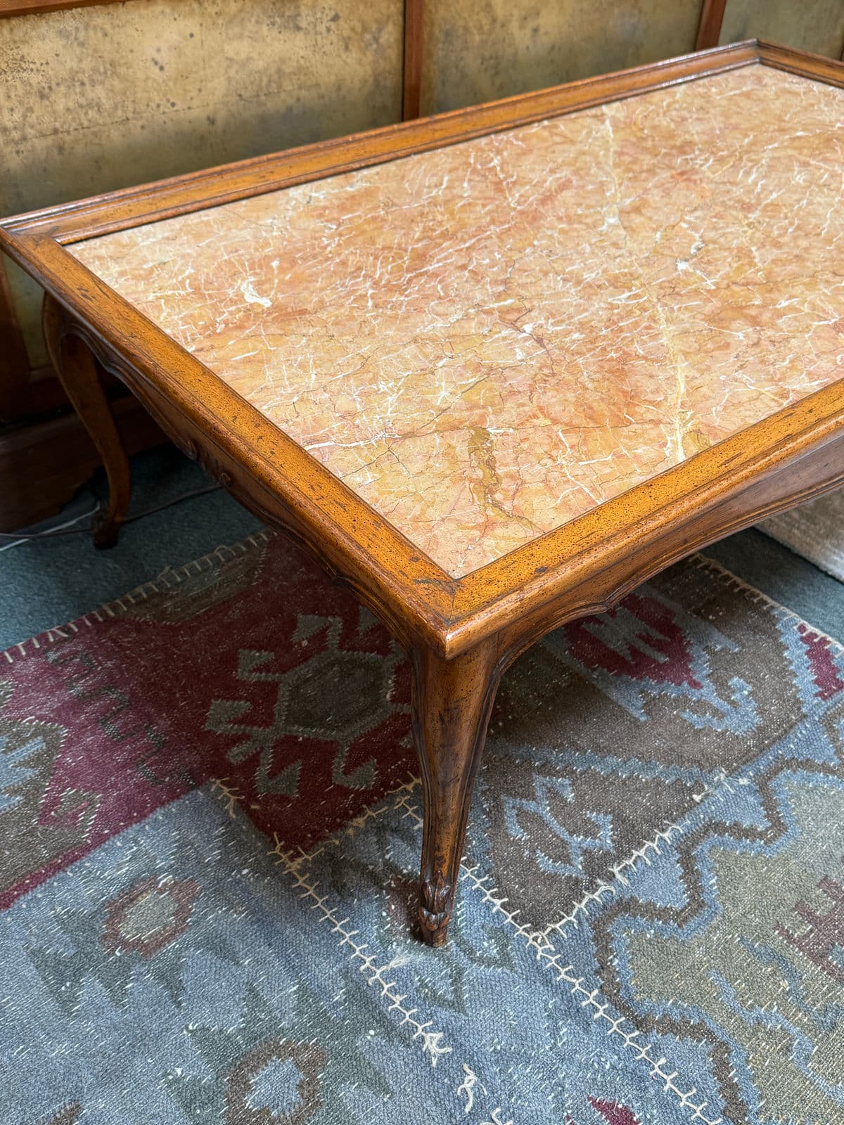 Late 20th Century Louis XV Reproduction Coffee Table - Thumbnail 8