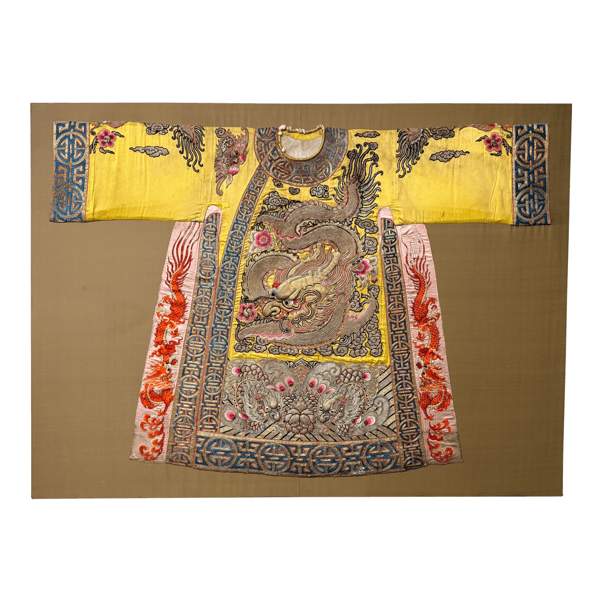 19th Century Dragon Kimono Robe for Chinese Theater - Thumbnail 2