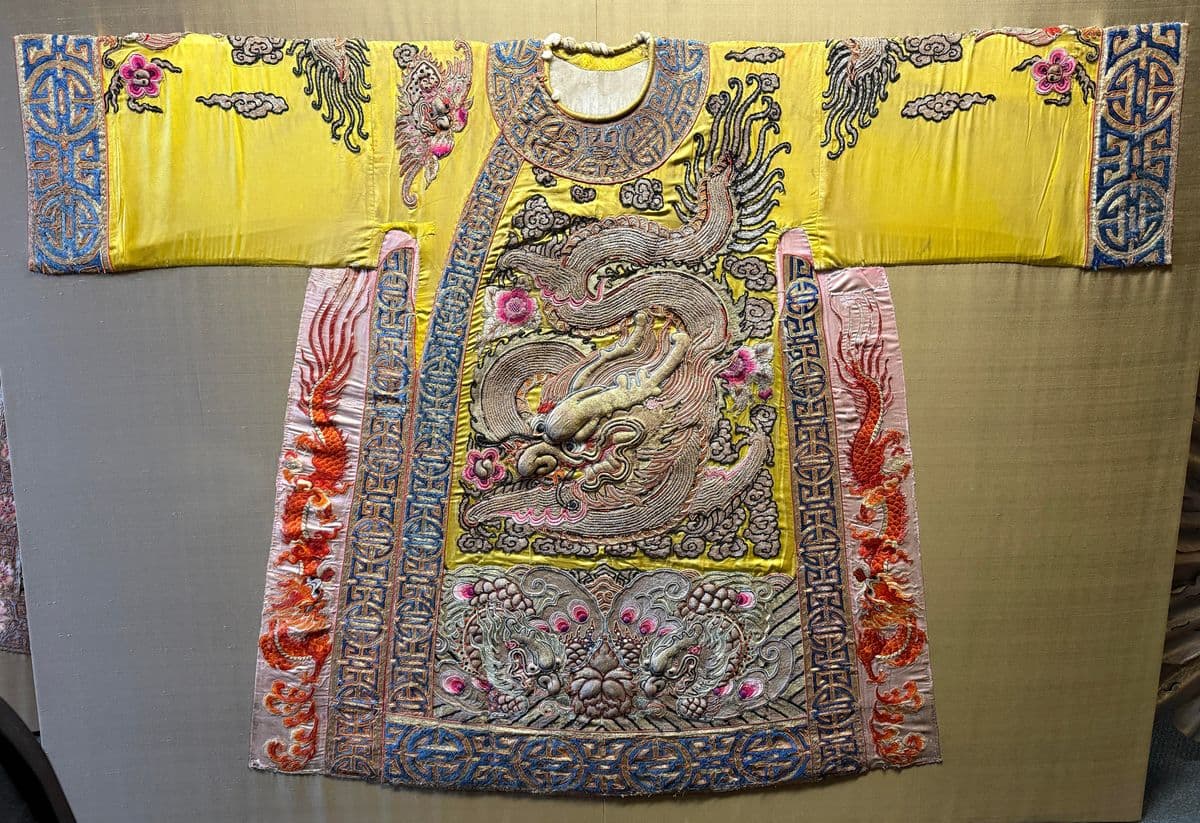 19th Century Dragon Kimono Robe for Chinese Theater - Thumbnail 6