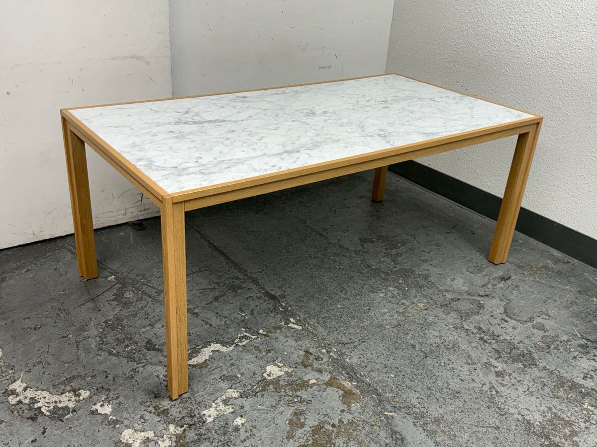 Michael Anastassiades for Herman Miller Doubleframe Marble Table - Thumbnail 7