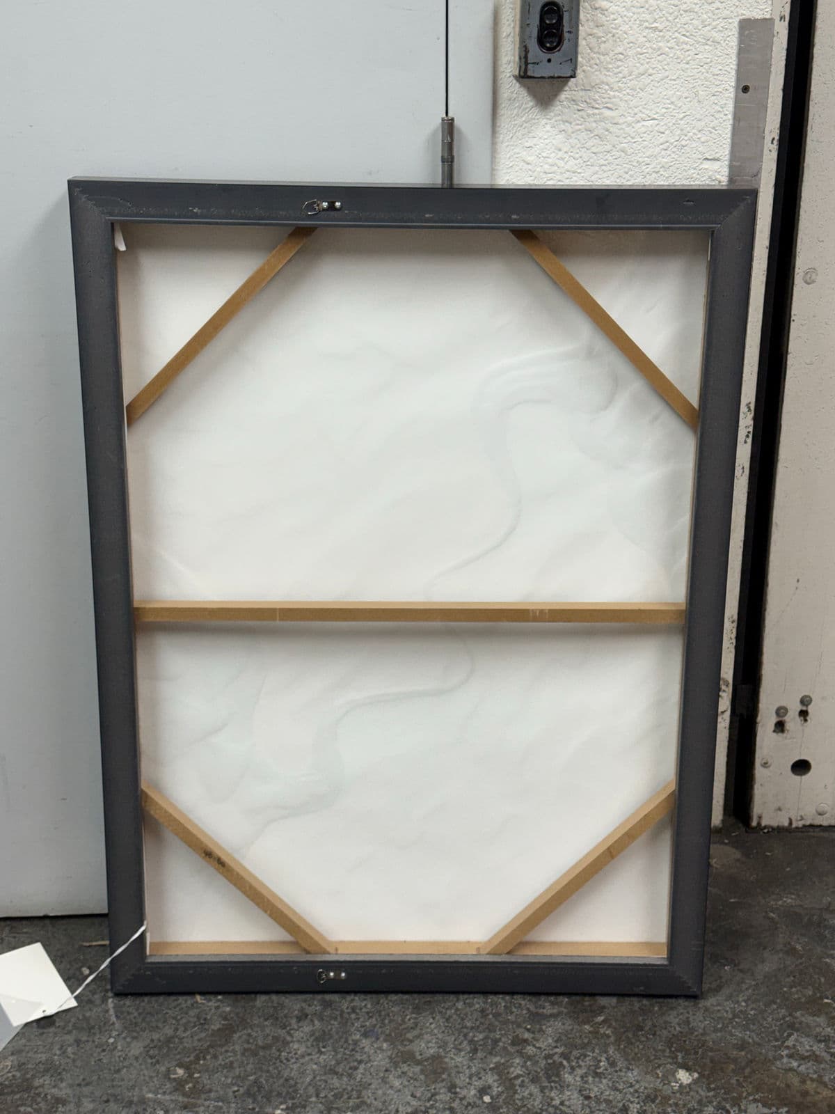 Impressionist Portrait of a Lady With Red Scarf, Signed - Thumbnail 4