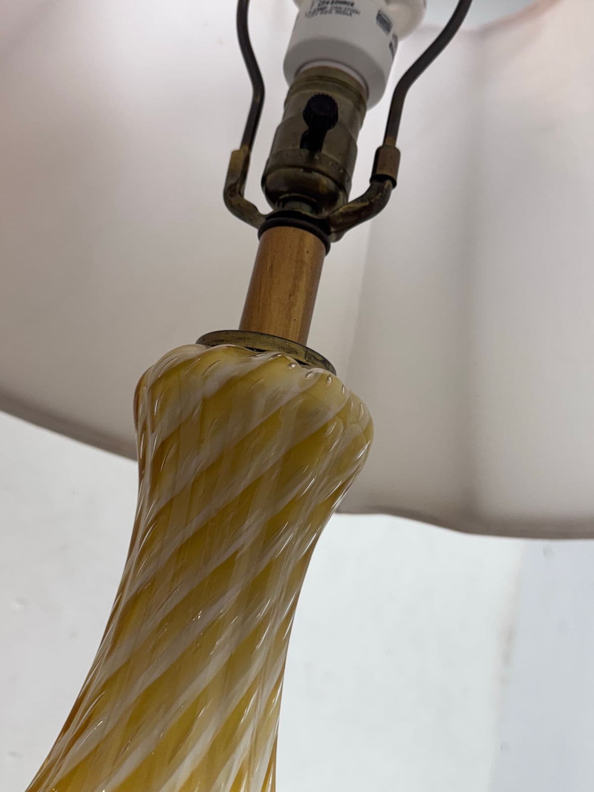 Fornasa De Murano a l'Insegna Del Moreto Late 20th Century Murano Table Lamp - Thumbnail 4