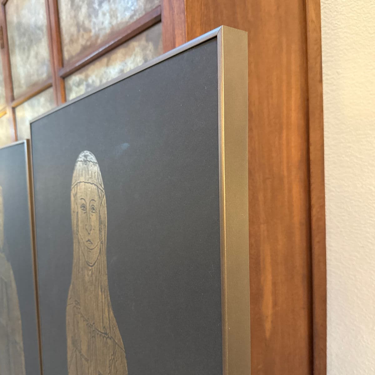 Twentieth Century Brass Rubbings Triptych, Set of Three - Thumbnail 11