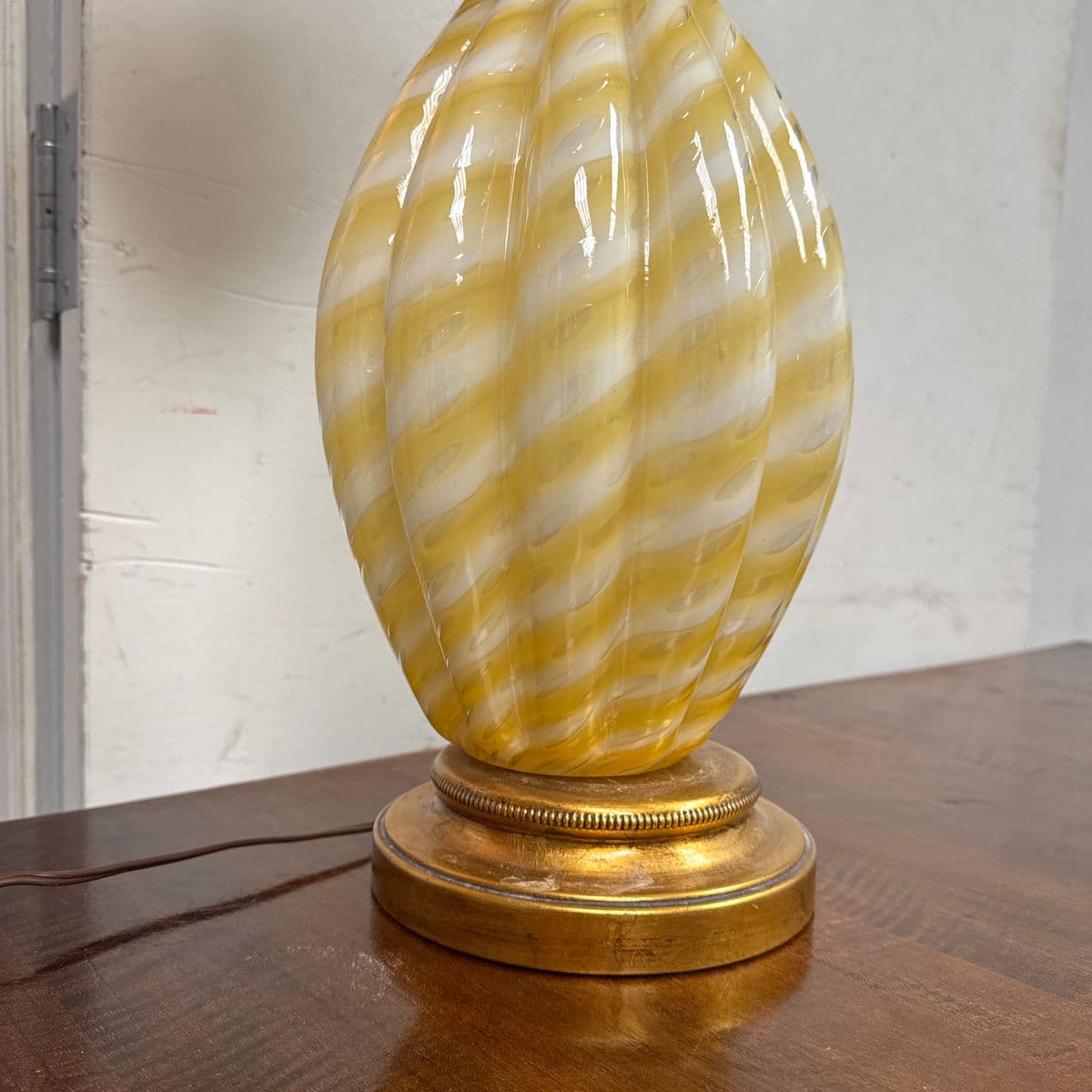 Fornasa De Murano a l'Insegna Del Moreto Late 20th Century Murano Table Lamp - Thumbnail 12