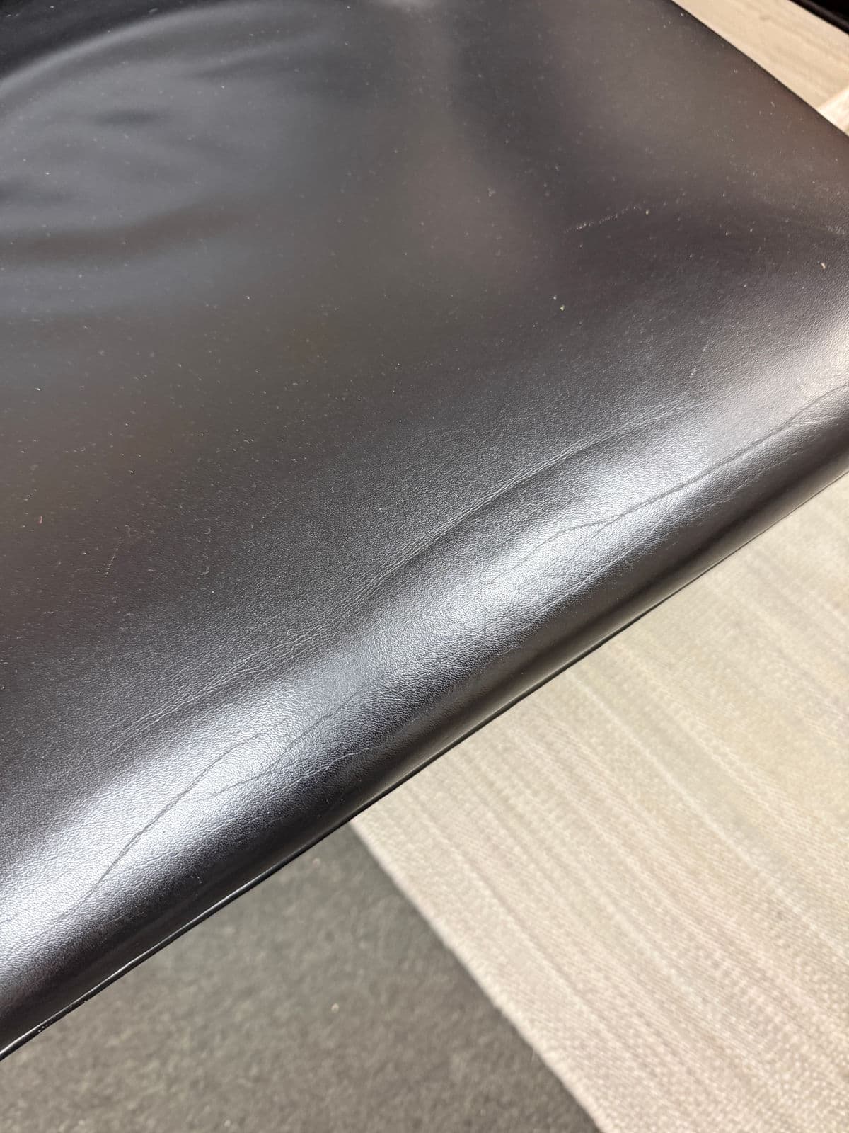 Brueton Cantilever Leather + Chrome Chair - Thumbnail 12