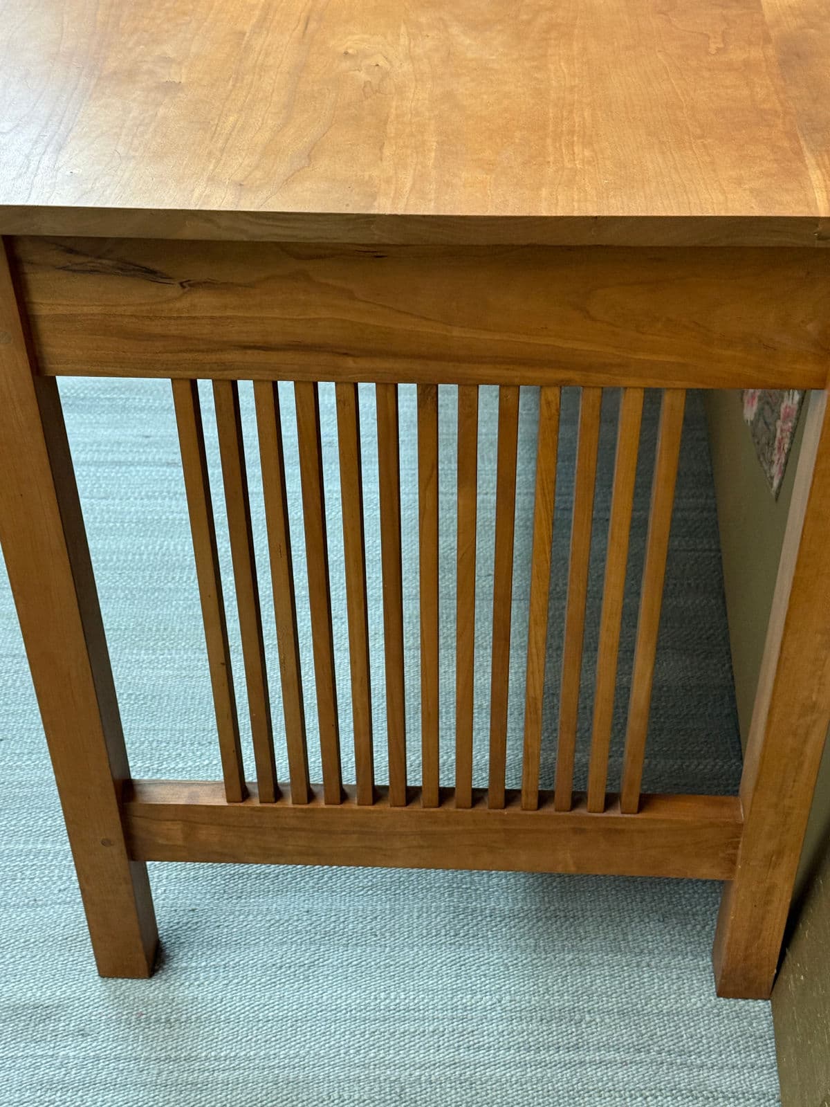 Stickley Harvey Ellis Oak Wood Side Chair - Thumbnail 4