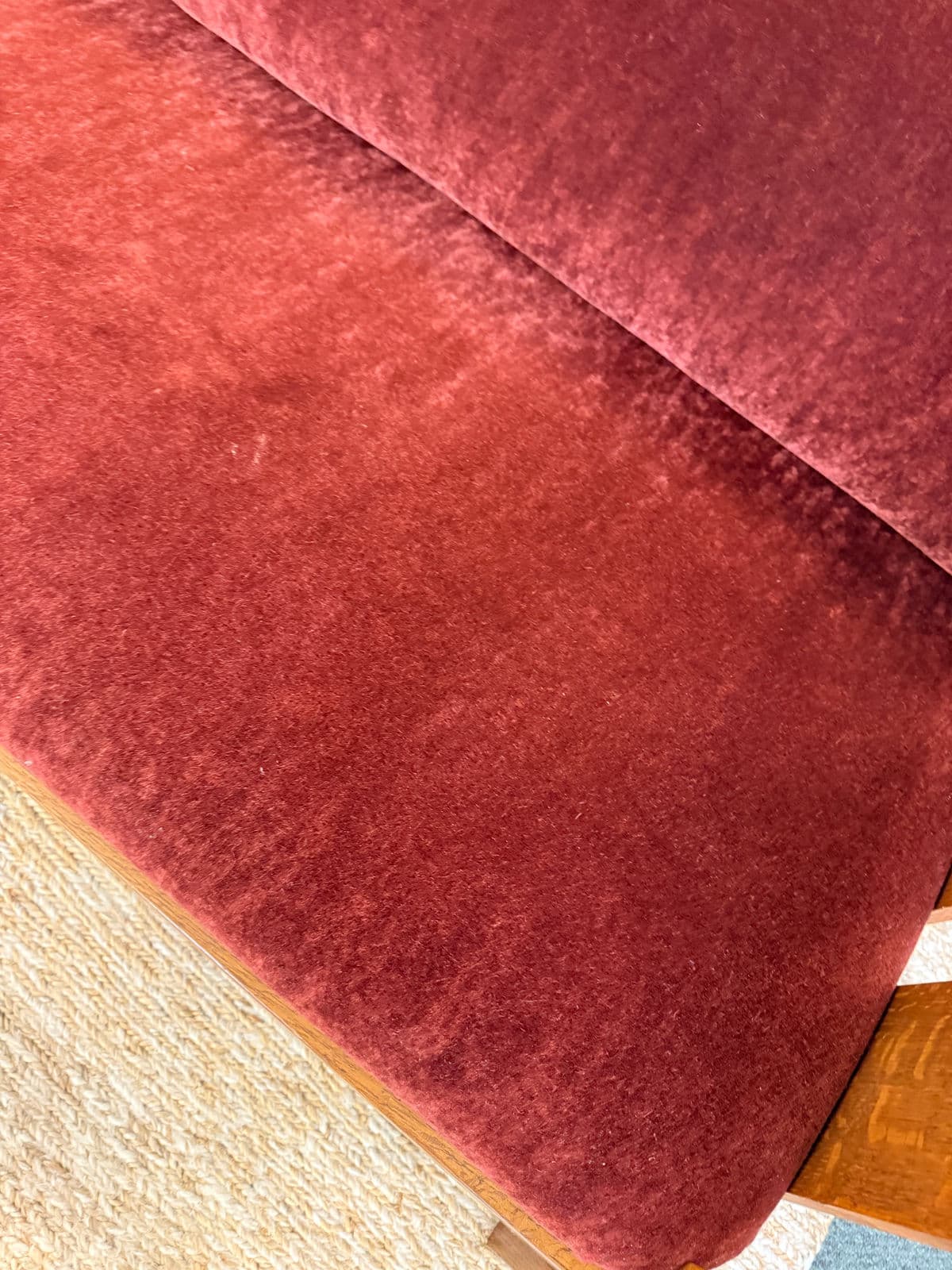 Stickley Mission Oak Wood Arts & Crafts Sofa - Thumbnail 9