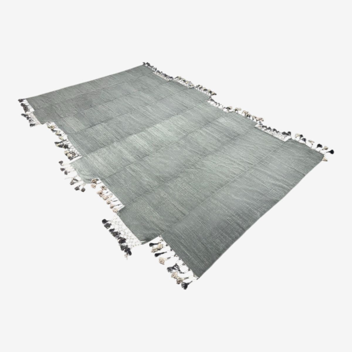 7ft 6in × 11ft Baxter Fringes Area Rug - Image 1