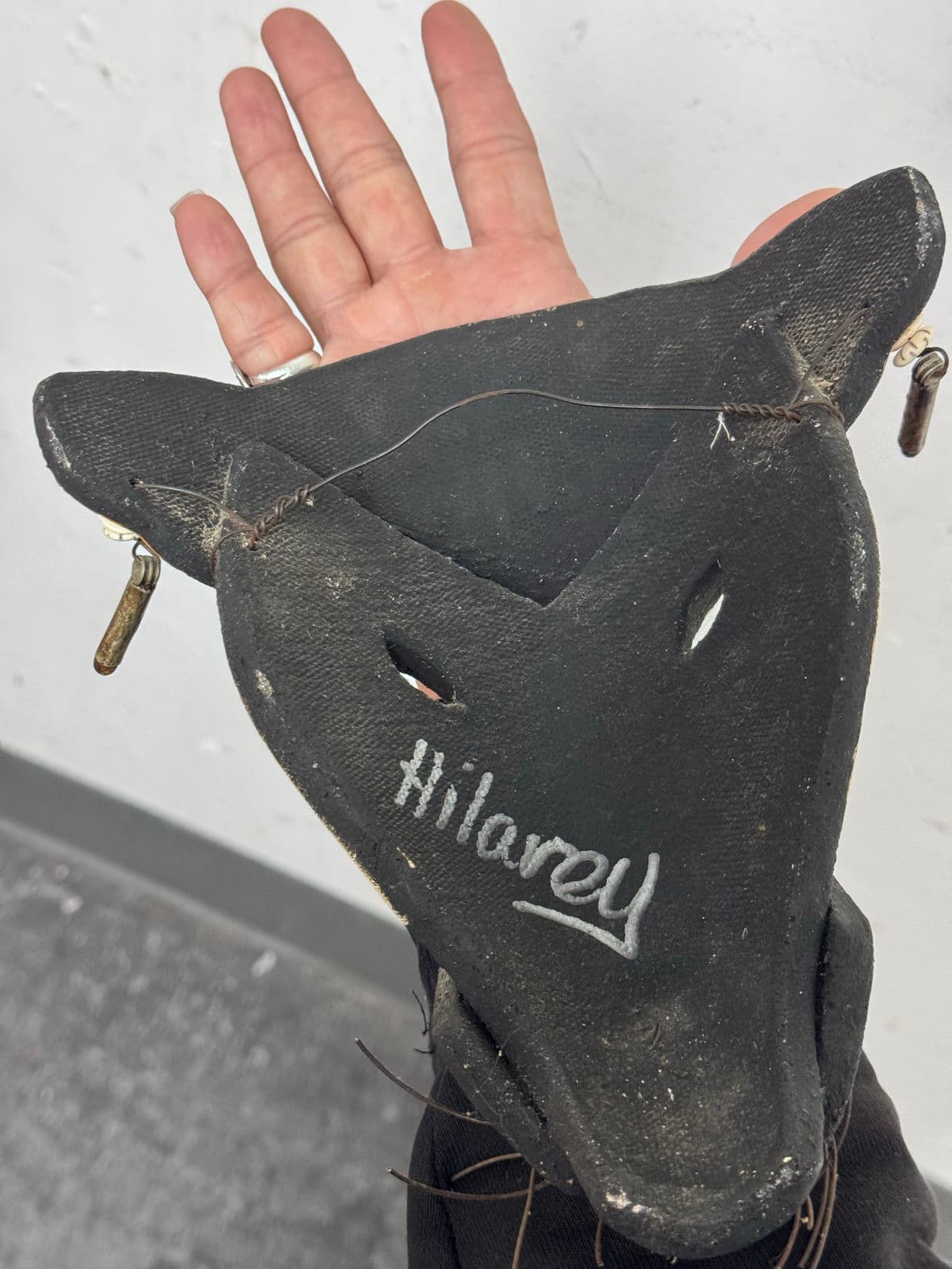 Hilarey Handcrafted Clay Animal Wall Mask, Signed - Thumbnail 10