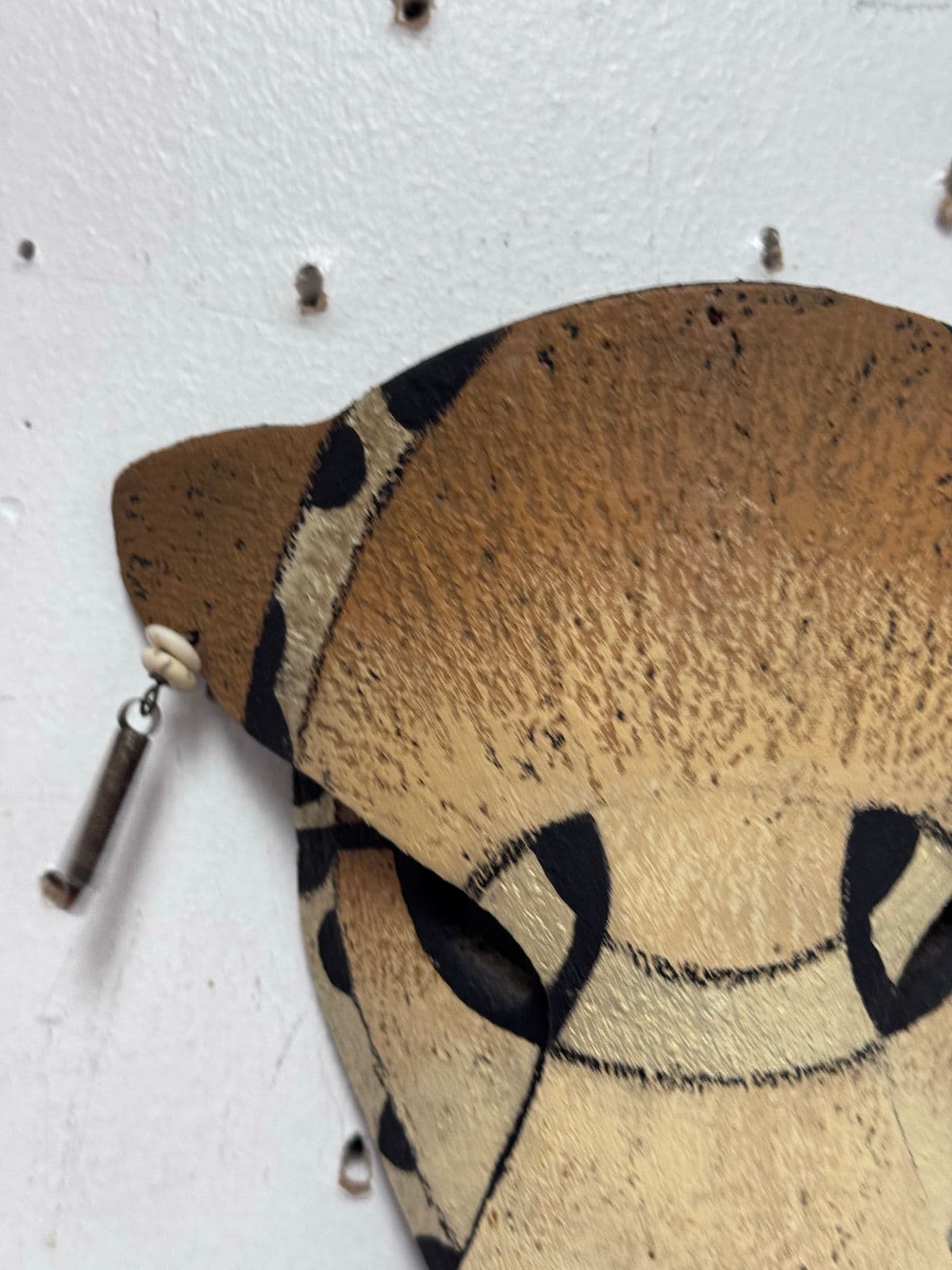 Hilarey Handcrafted Clay Animal Wall Mask, Signed - Thumbnail 13