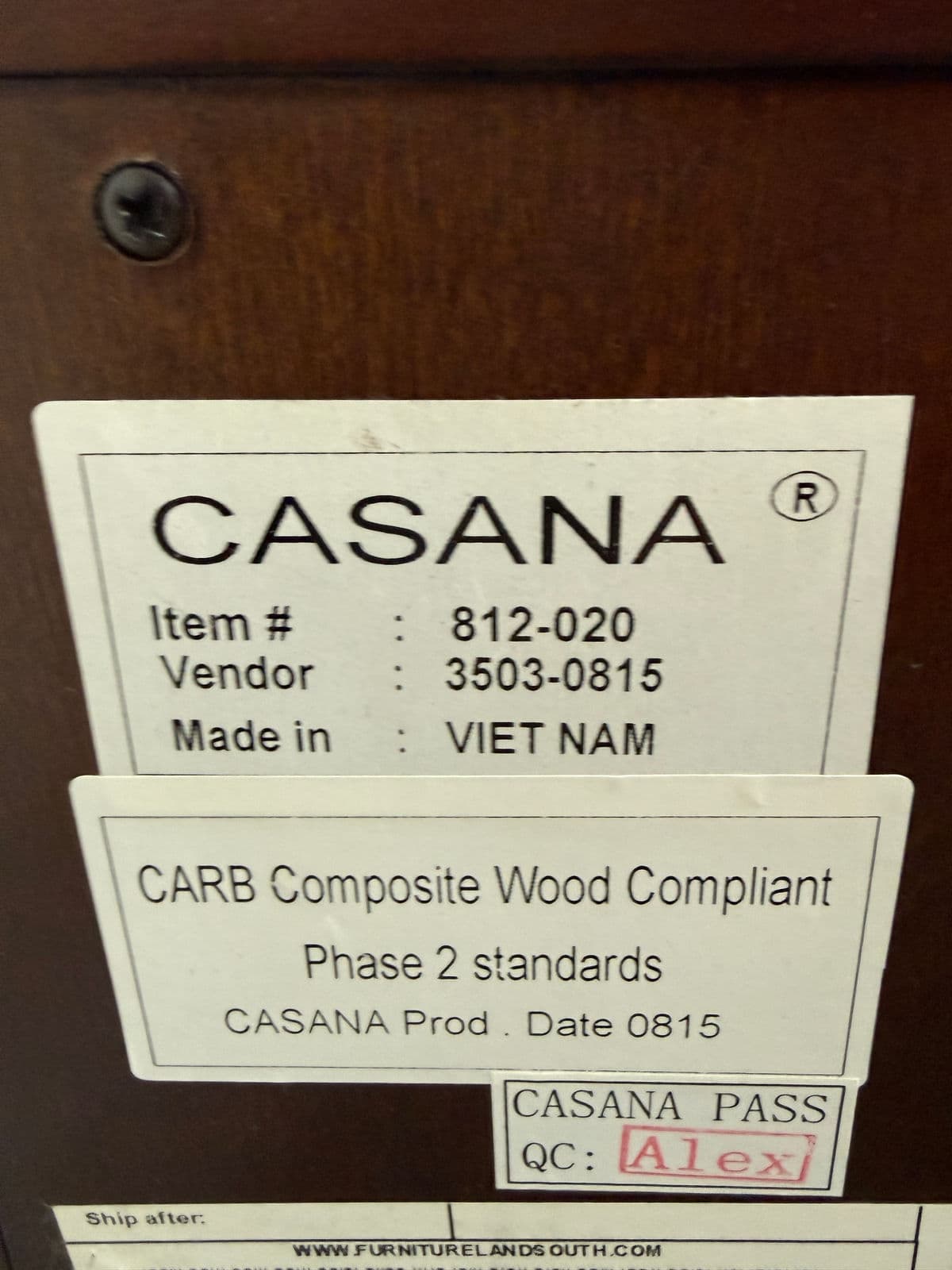 Casana Side Table or Nightstand - Thumbnail 4