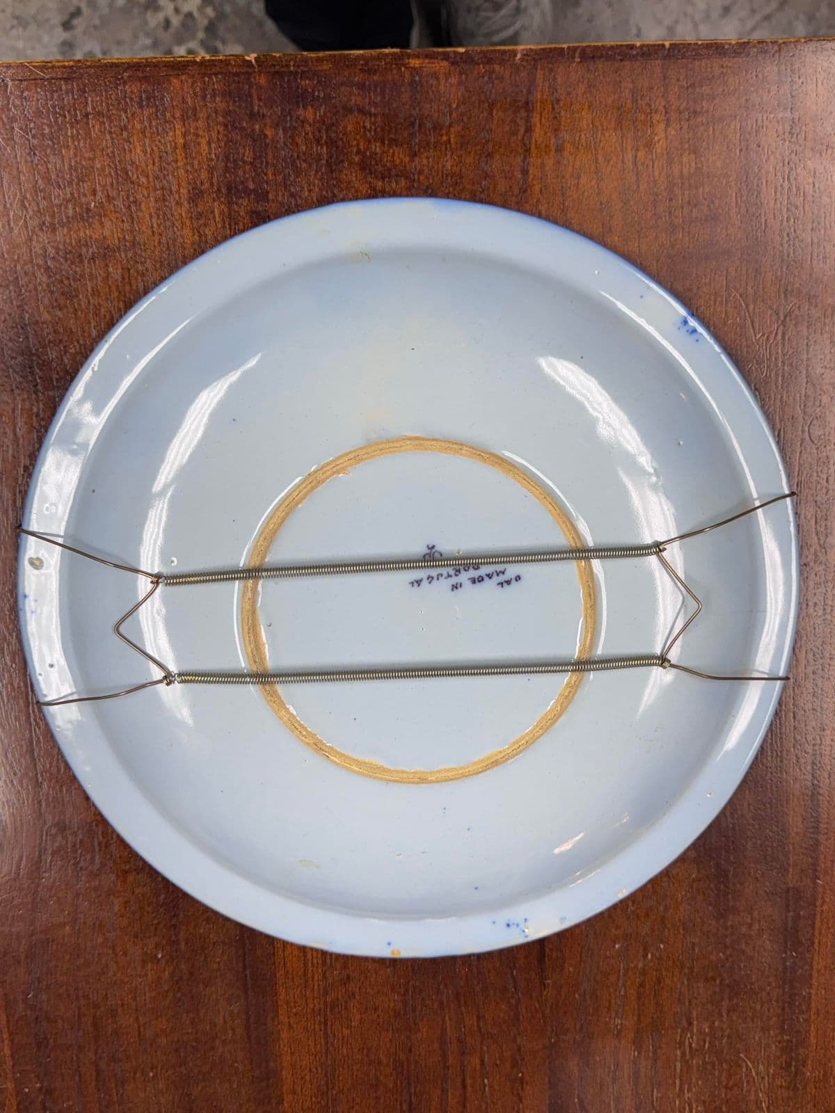 Portuguese Hand Painted Ceramic Wall Plate - Thumbnail 9