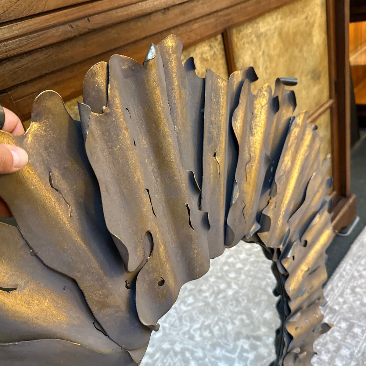 Uttermost Hemani Antique Gold Mirror - Thumbnail 12