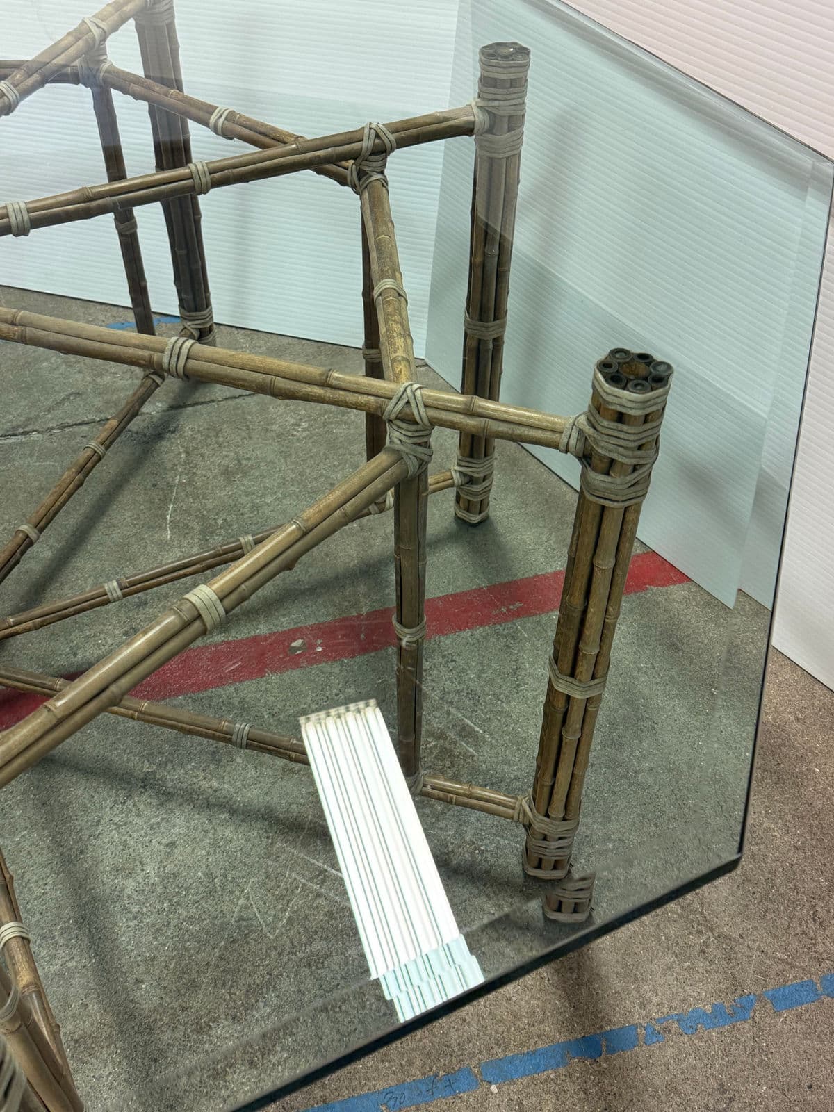 McGuire Furniture Octagonal Dining Table - Thumbnail 5