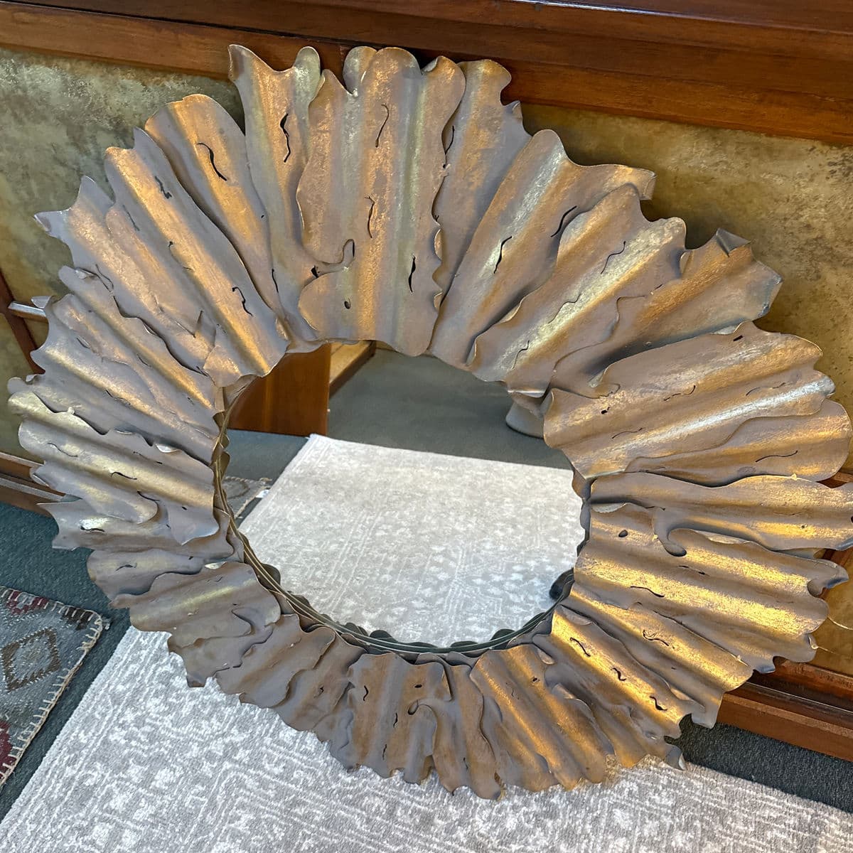 Uttermost Hemani Antique Gold Mirror - Thumbnail 4