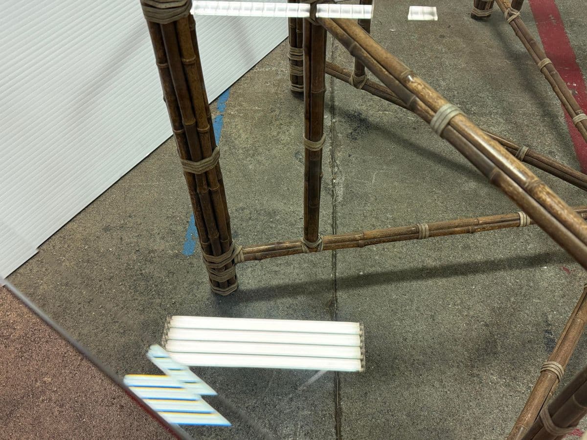 McGuire Furniture Octagonal Dining Table - Thumbnail 10