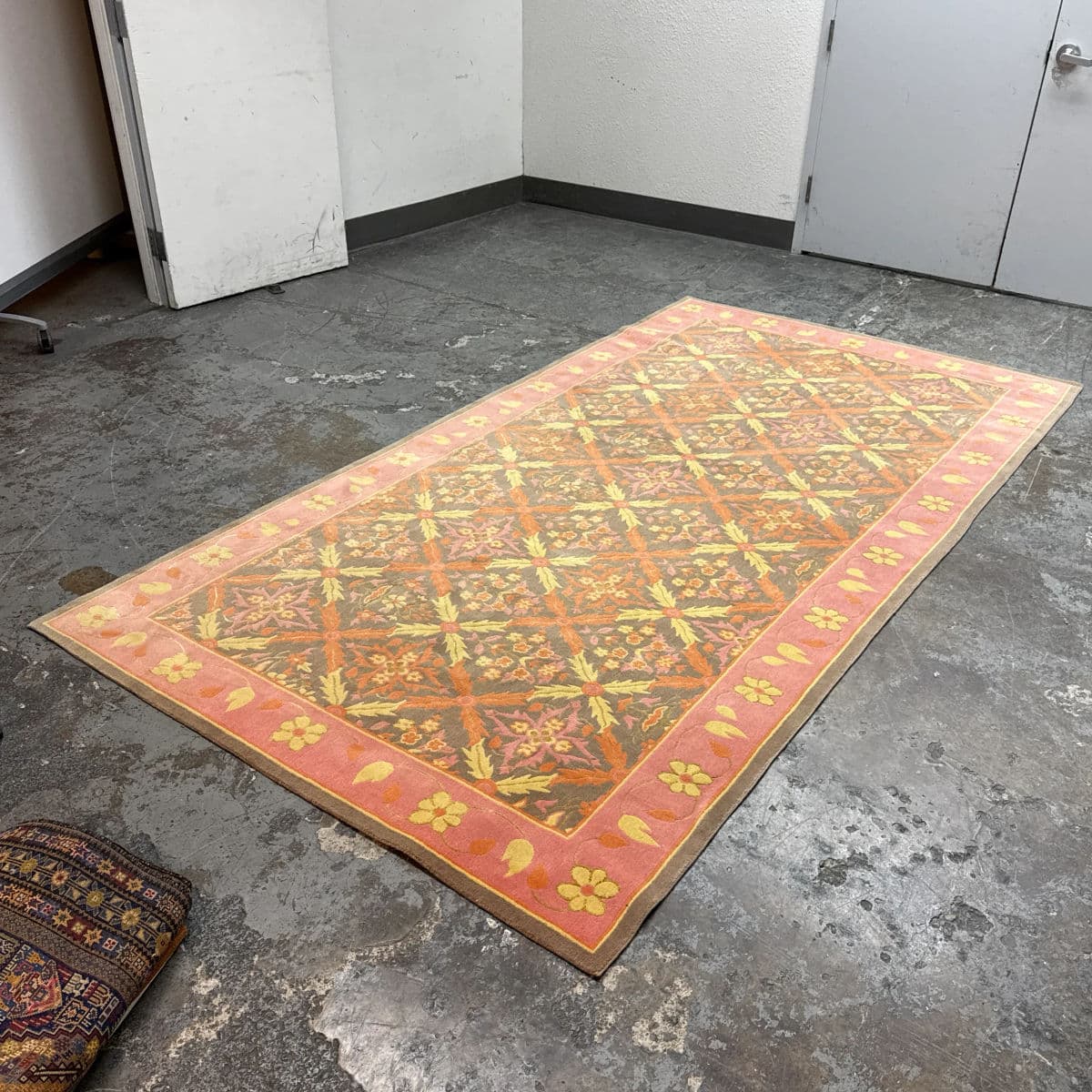 5ft5in × 10ft3in Custom Made Wool + Silk Carpet - Thumbnail 8