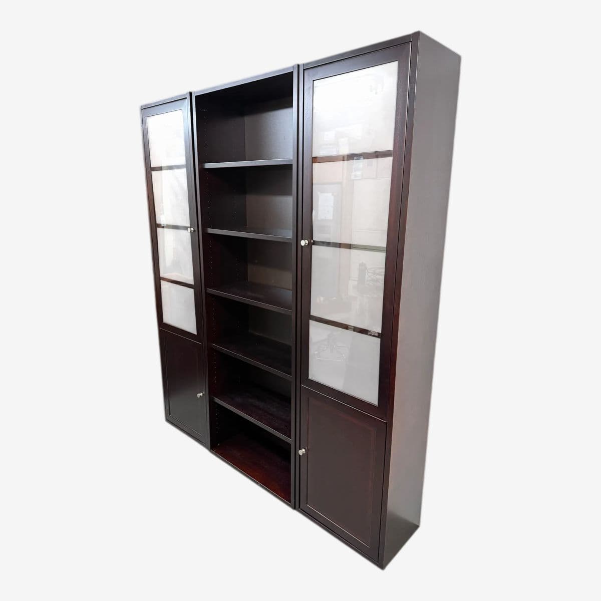 Contemporary Storage Wall Unit, Set of Three - Image 1