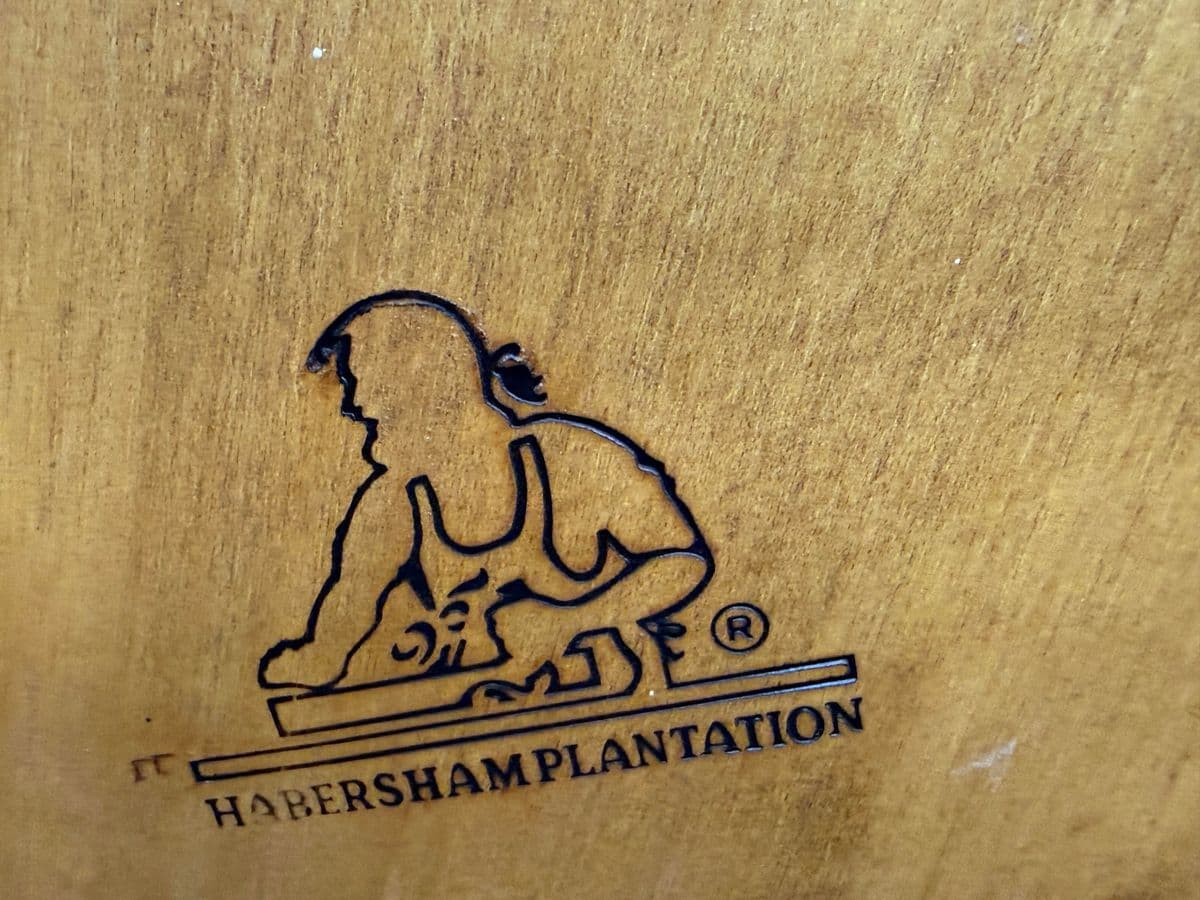 Vintage Habersham Plantation Windsor White Oak Chairs, Set of Six - Thumbnail 12