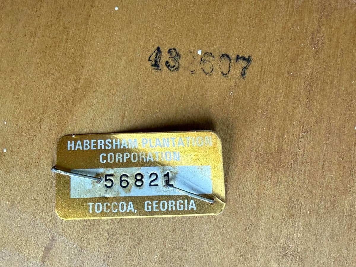 Vintage Habersham Plantation Windsor White Oak Chairs, Set of Six - Thumbnail 13