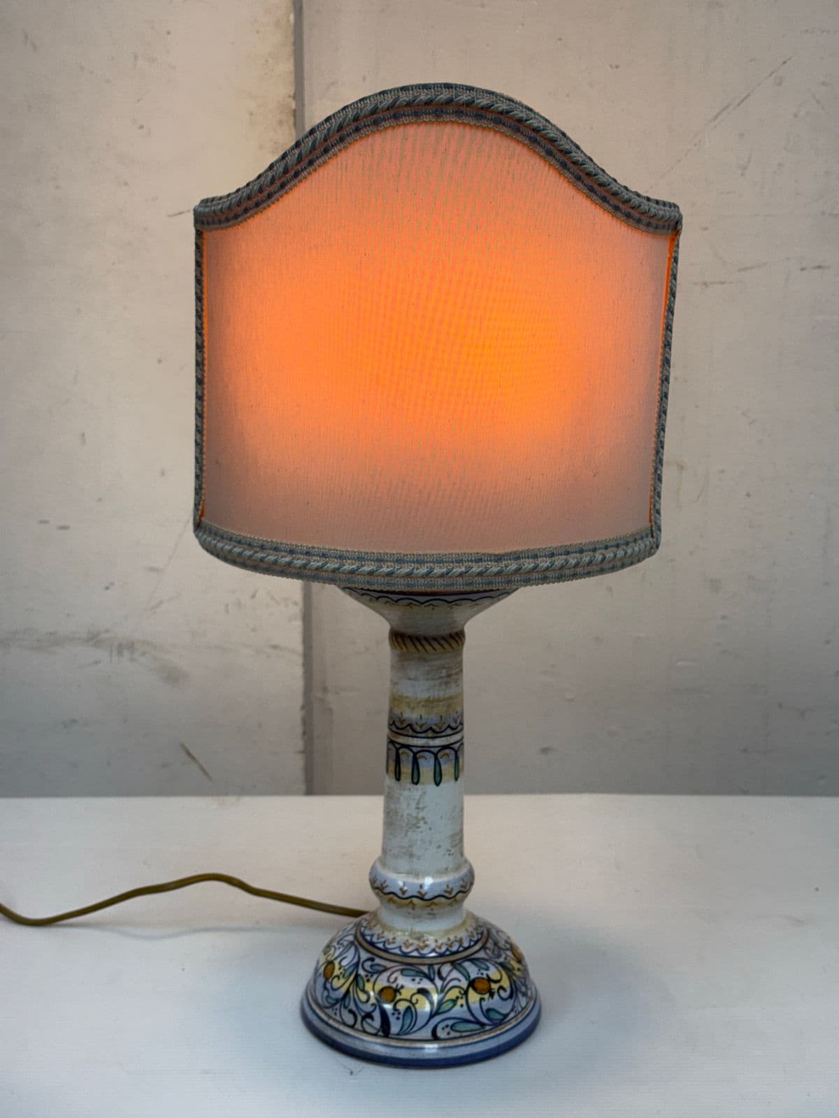 Late 20th Century Saca Castelli Italian Table Lamp - Thumbnail 3