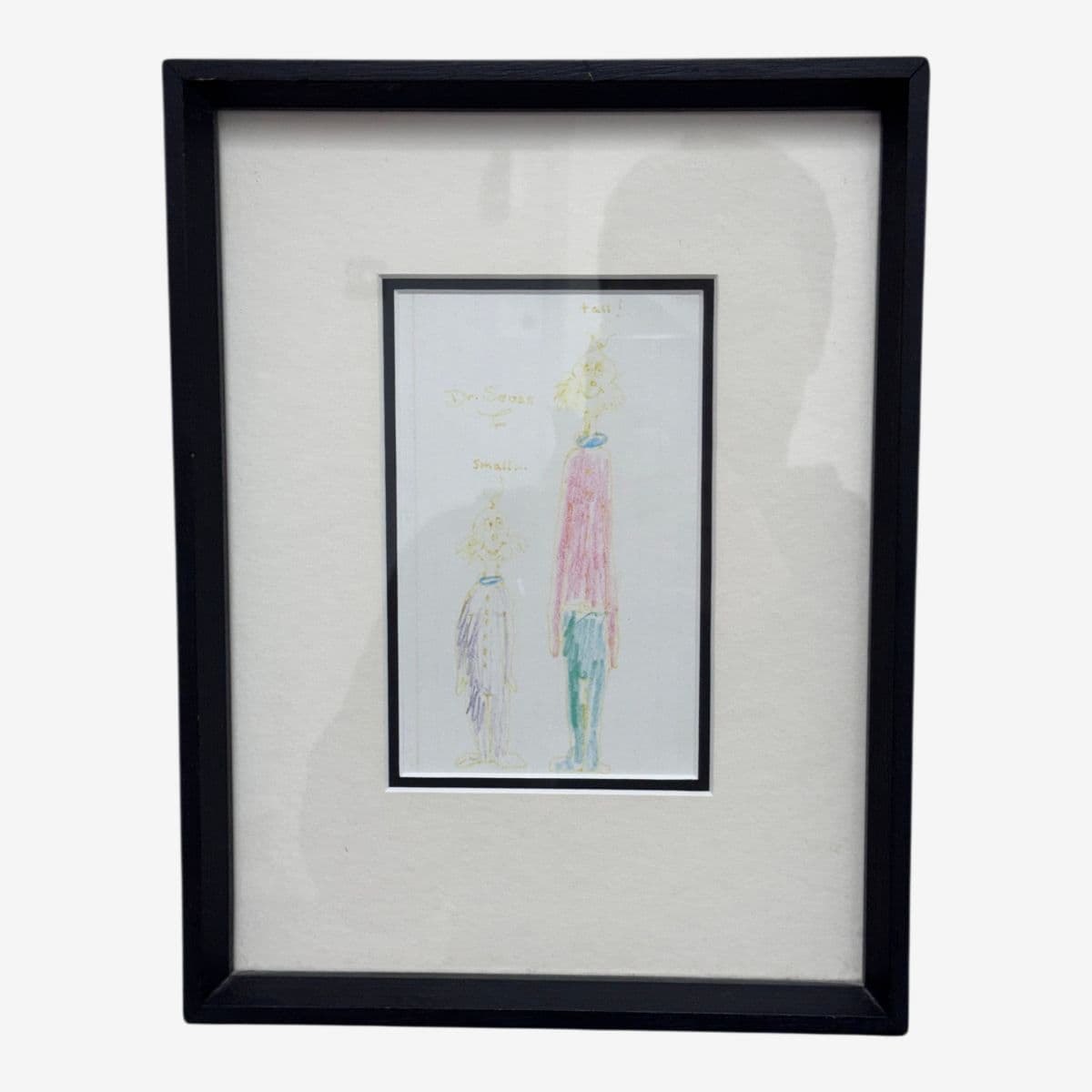 Theodor Seuss Geisel Original Artwork "Dr. Seuss Small... Tall!" - Image 1