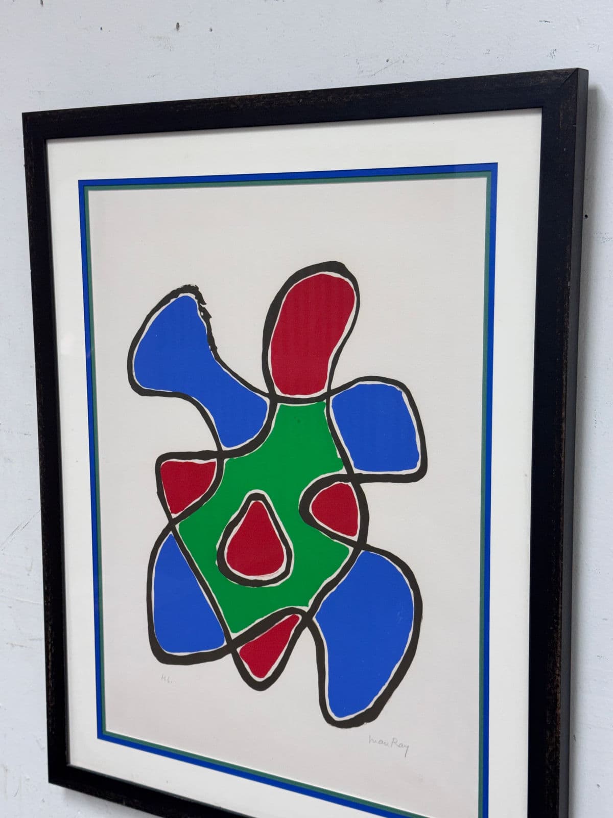 Circa 1968 Man Ray “Due Figure” Lithograph, Signed - Thumbnail 7