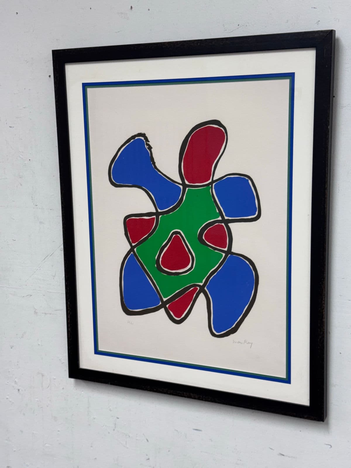 Circa 1968 Man Ray “Due Figure” Lithograph, Signed - Thumbnail 3