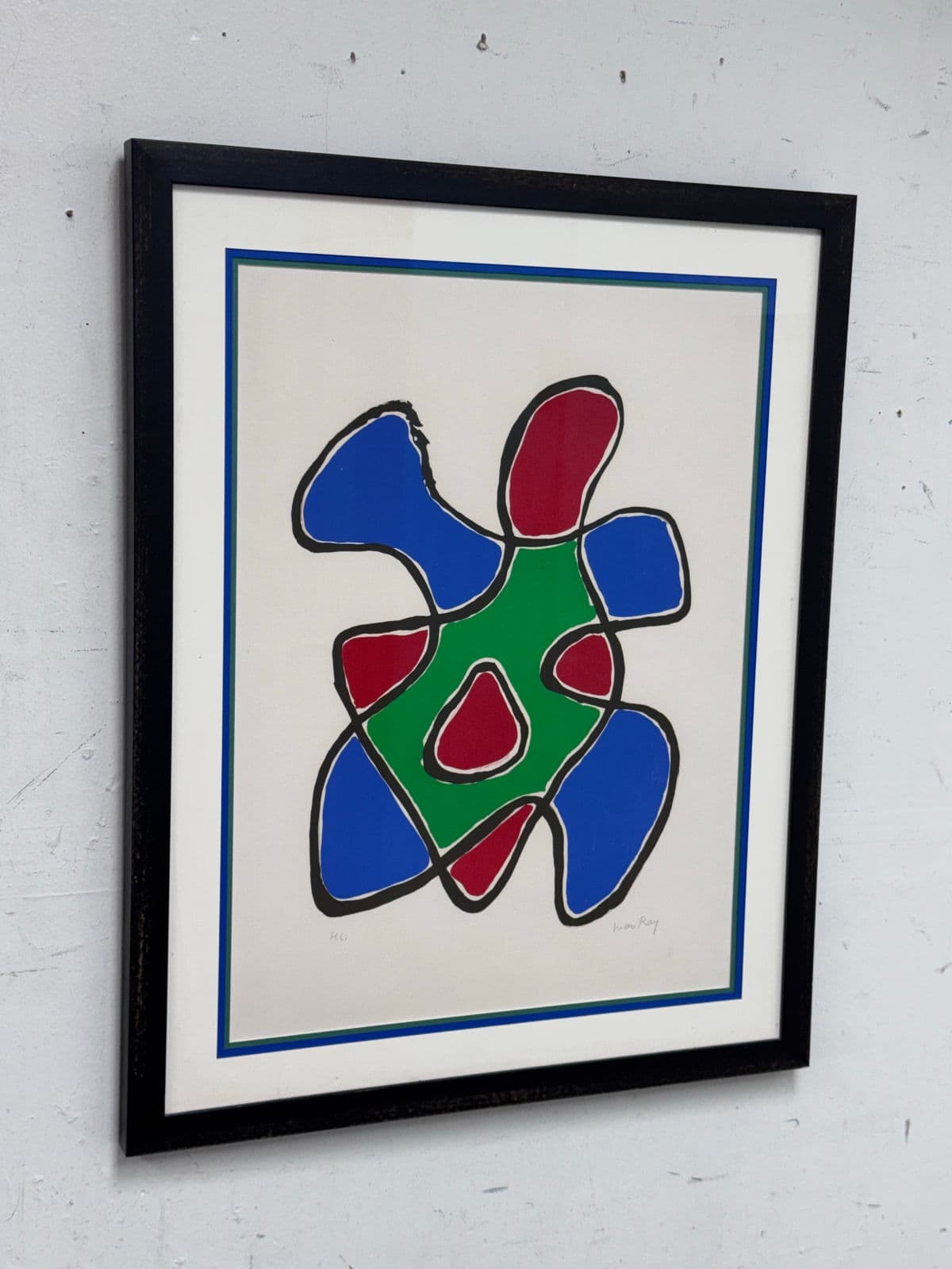 Circa 1968 Man Ray “Due Figure” Lithograph, Signed - Thumbnail 4