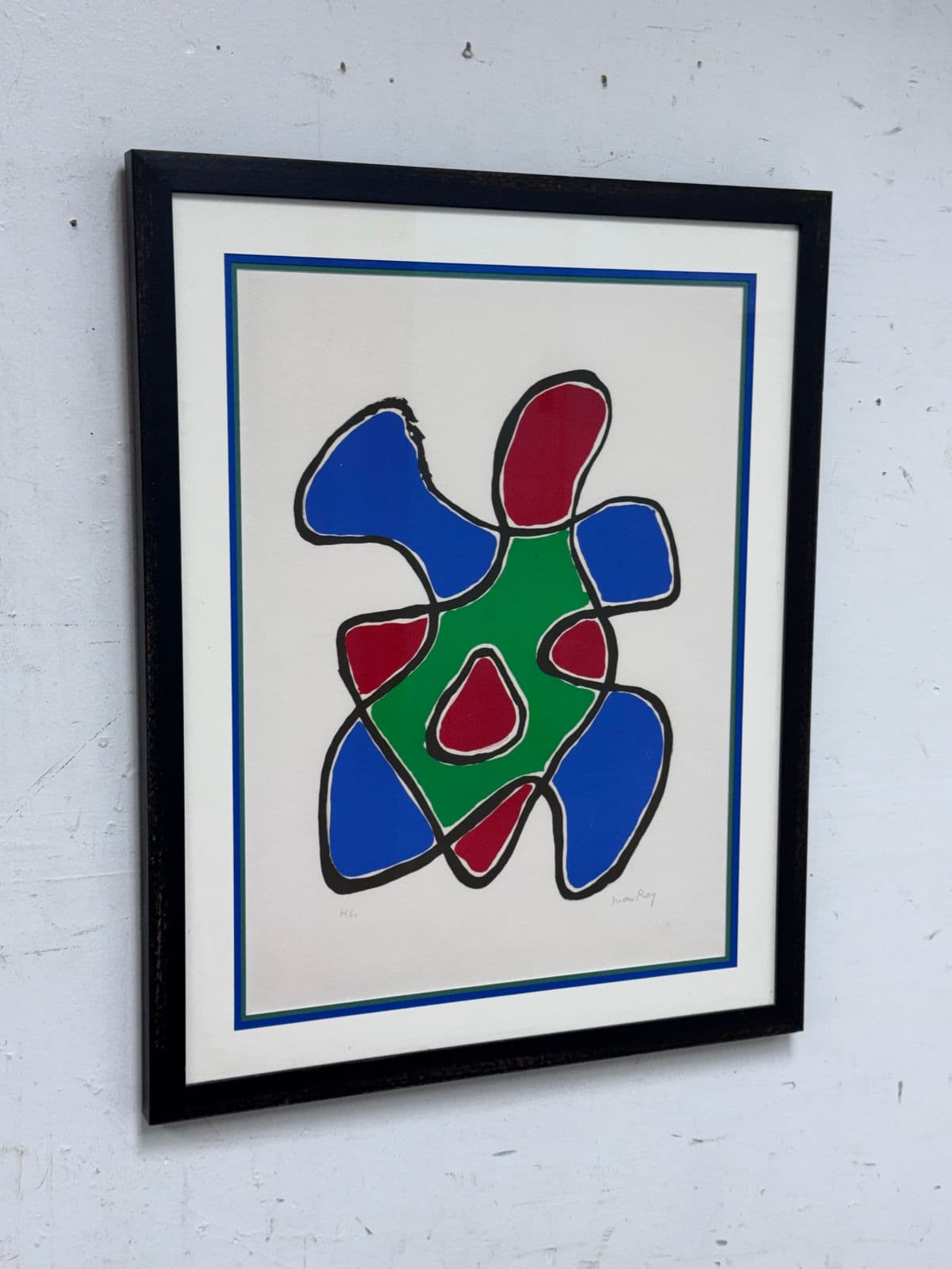 Circa 1968 Man Ray “Due Figure” Lithograph, Signed - Thumbnail 9