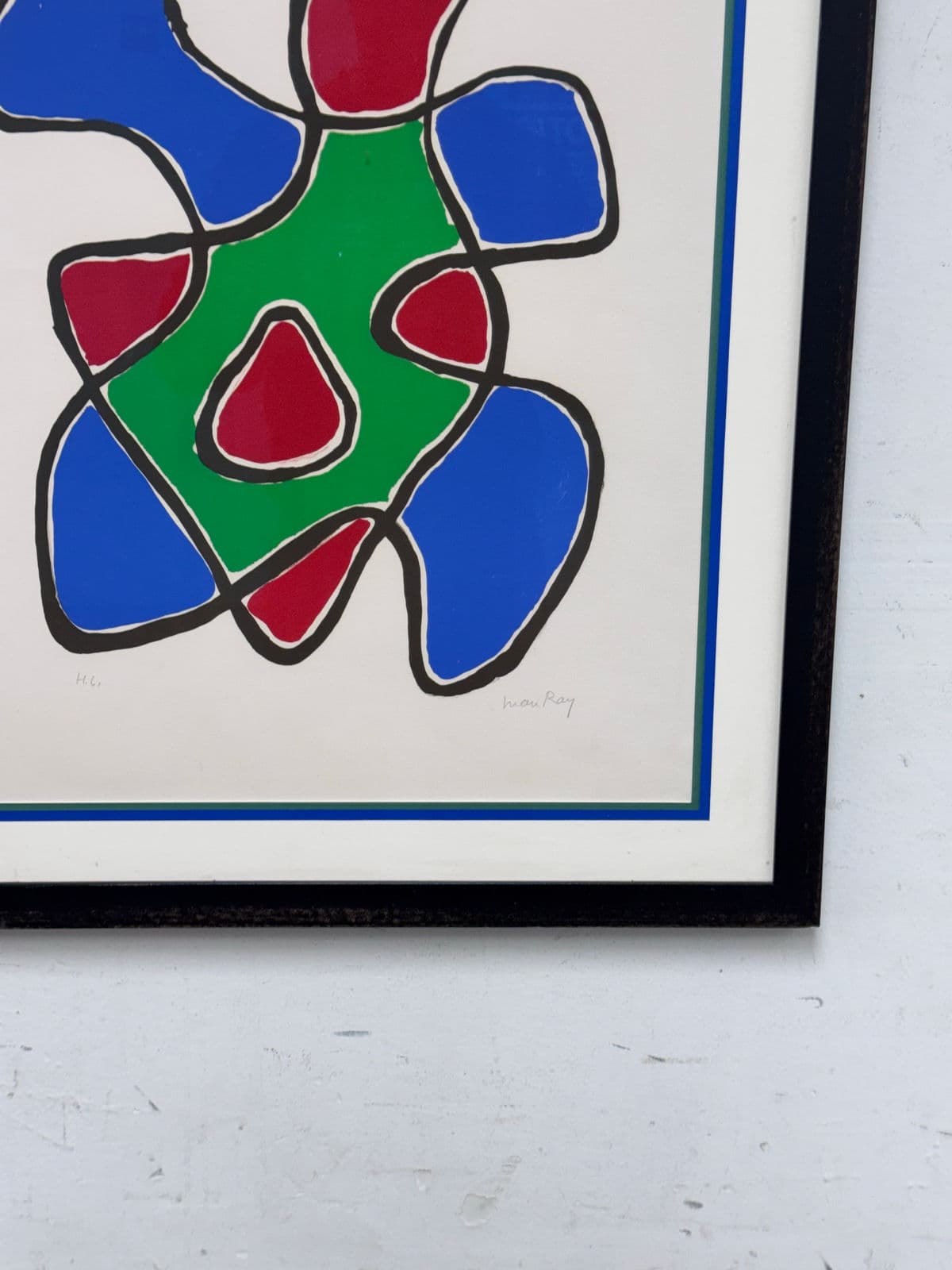 Circa 1968 Man Ray “Due Figure” Lithograph, Signed - Thumbnail 6