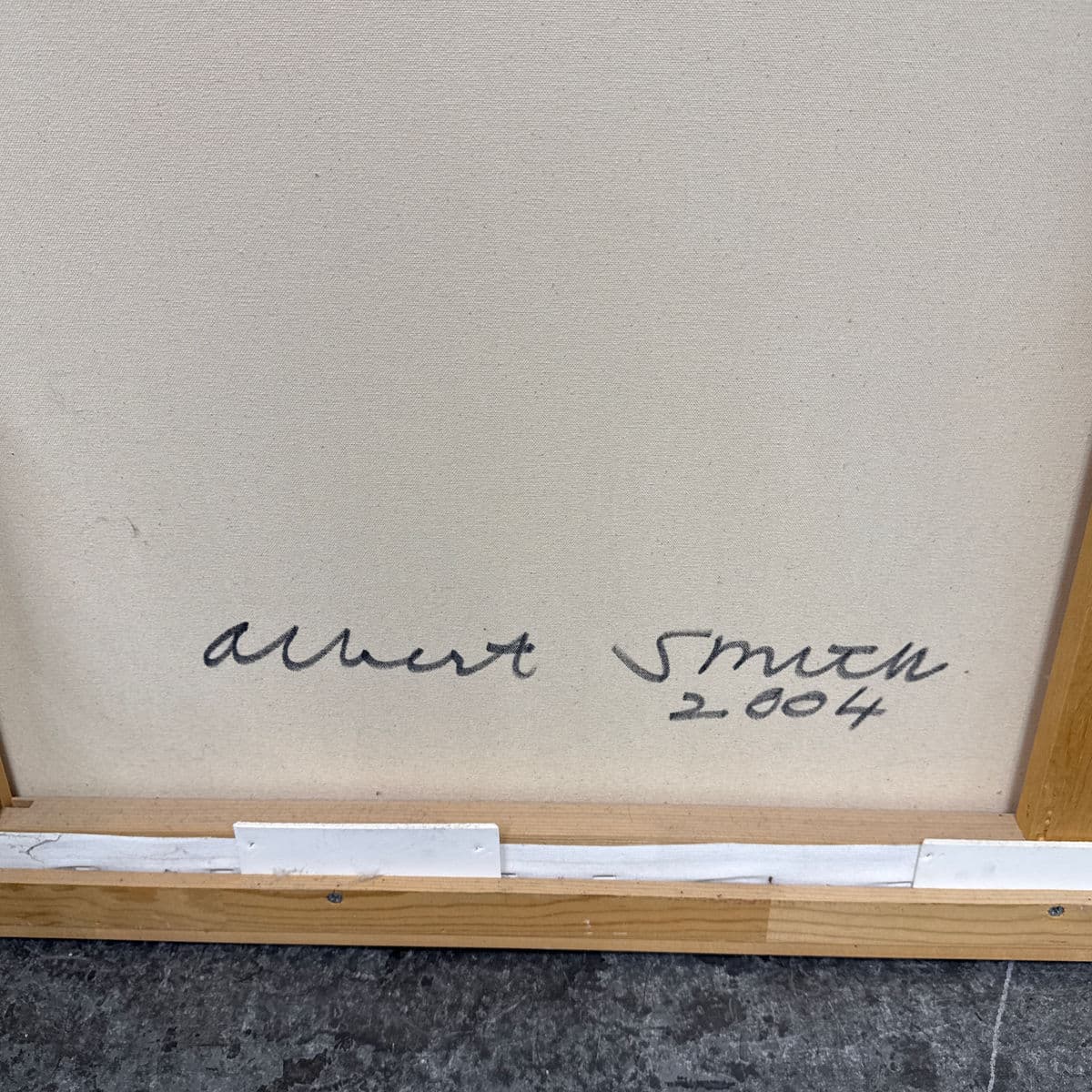 Circa 2004 Albert E. Smith Abstract, Framed - Thumbnail 13