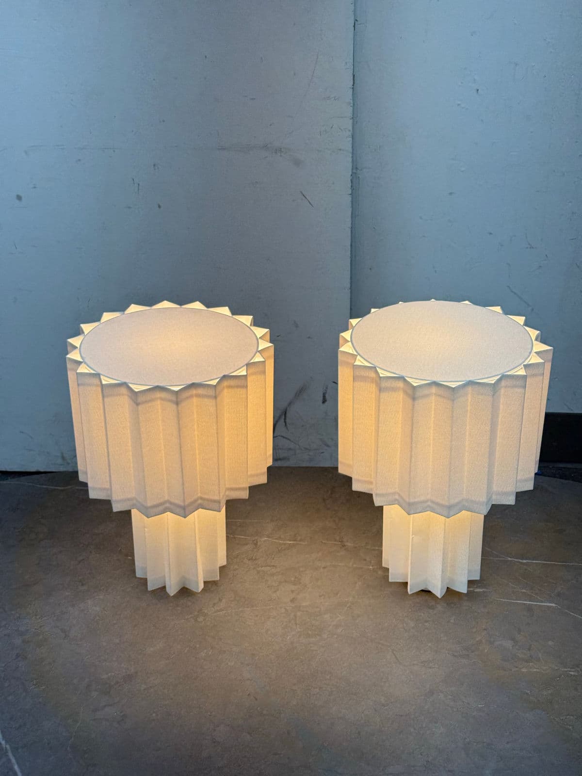 Folkform for Örsjö Plissé Table Lamps, Pair - Thumbnail 11