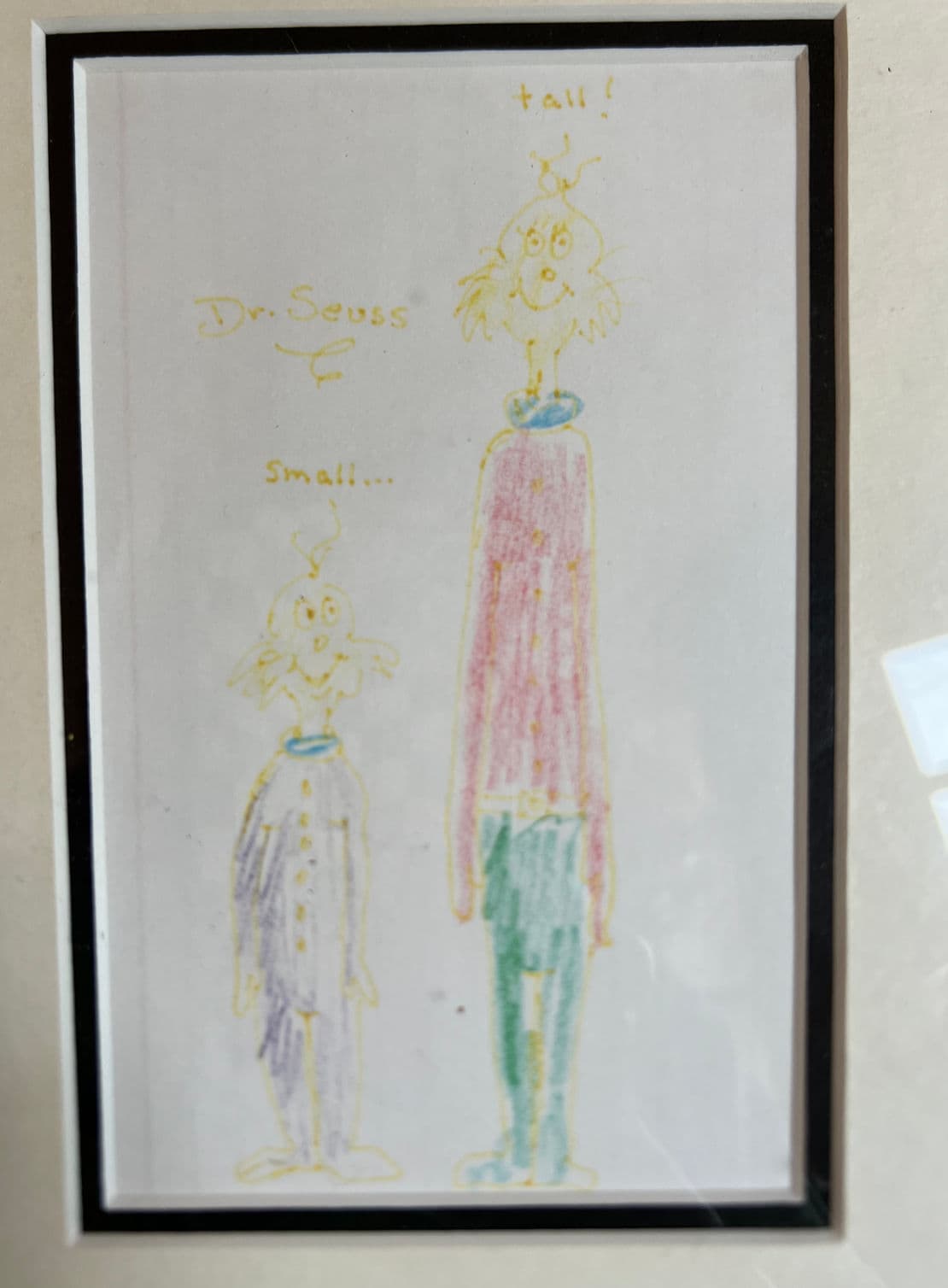 Theodor Seuss Geisel Original Artwork "Dr. Seuss Small... Tall!" - Thumbnail 14
