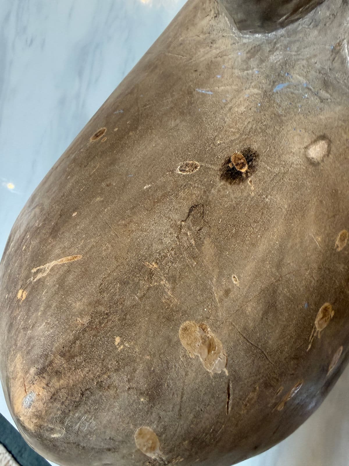 Mozambique Makonde Belly Mask - Thumbnail 6