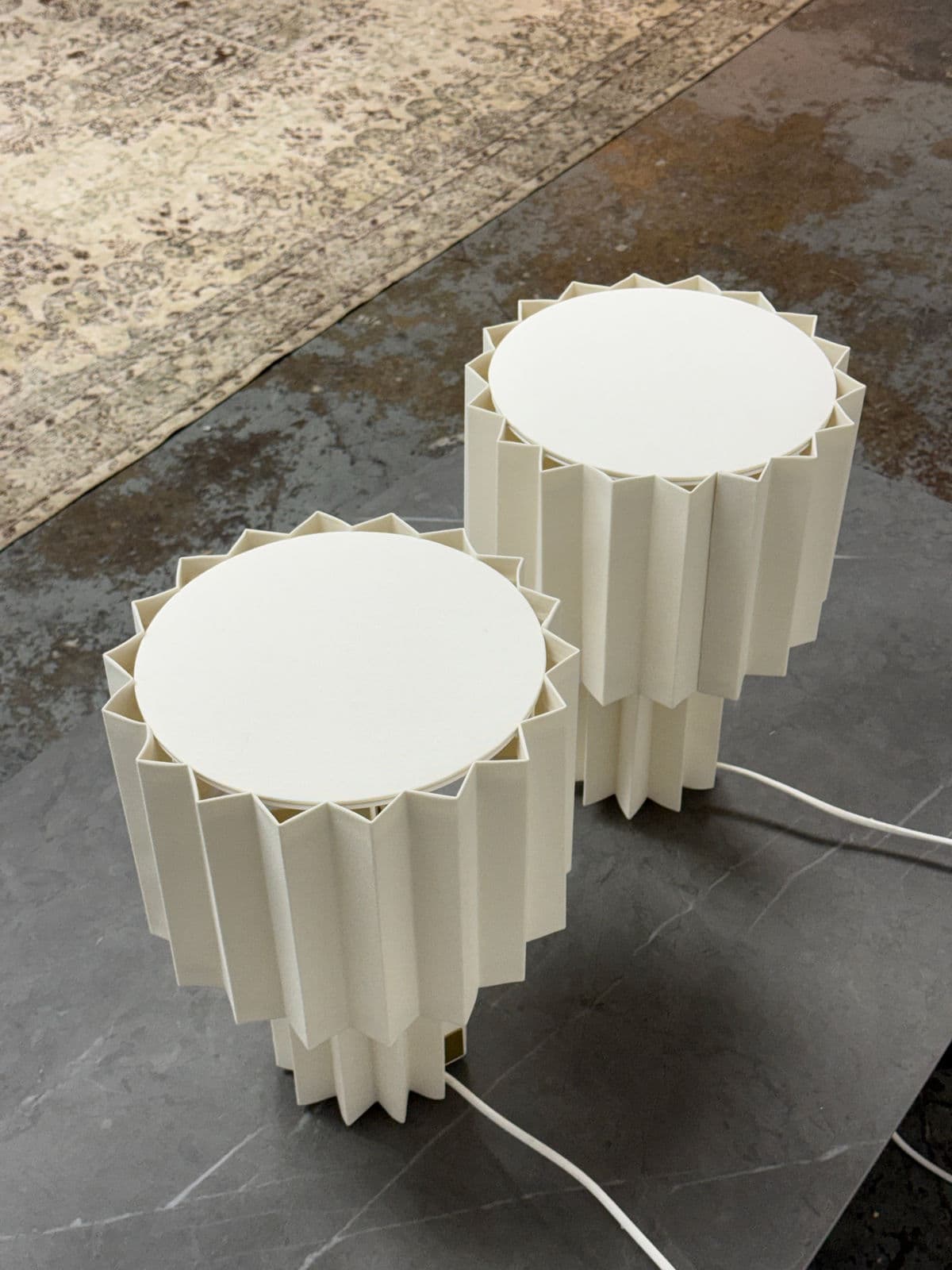 Folkform for Örsjö Plissé Table Lamps, Pair - Thumbnail 12