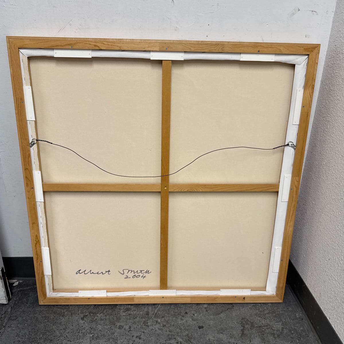 Circa 2004 Albert E. Smith Abstract, Framed - Thumbnail 12