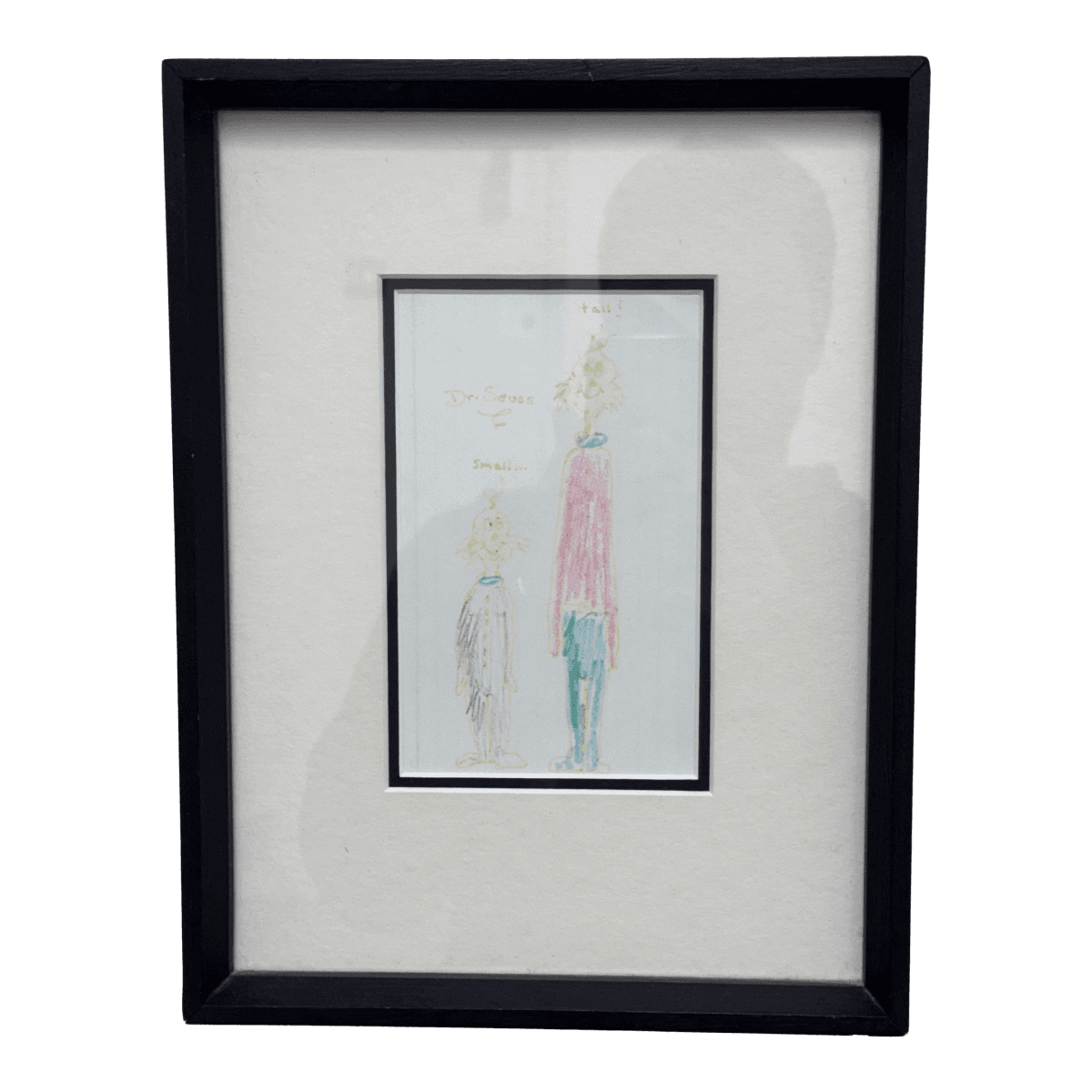 Theodor Seuss Geisel Original Artwork "Dr. Seuss Small... Tall!" - Thumbnail 2