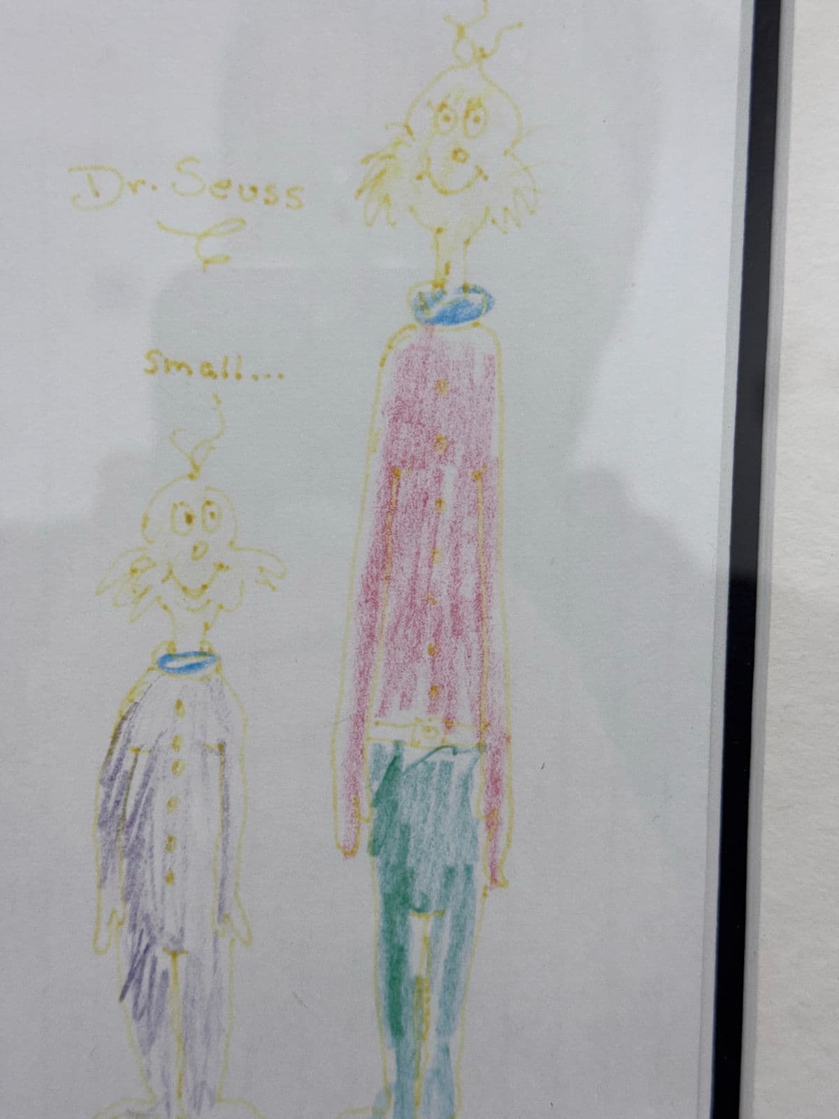 Theodor Seuss Geisel Original Artwork "Dr. Seuss Small... Tall!" - Thumbnail 7