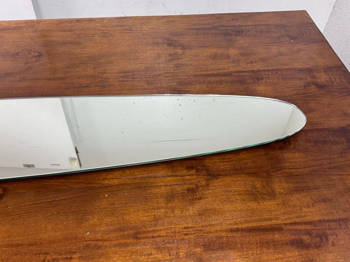 Tonelli - Italian Large Slender Oval Wall Mirror - Thumbnail 6