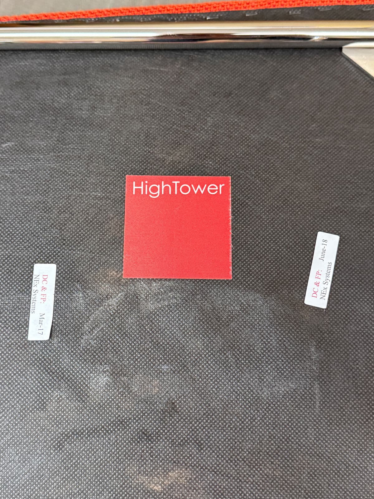 Hightower Modernist Stackable Arm Chair, Orange - Thumbnail 6