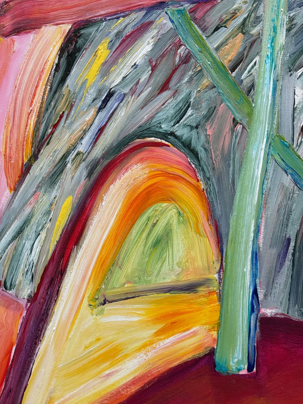 Circa 2004 Albert E. Smith Abstract, Framed - Thumbnail 5