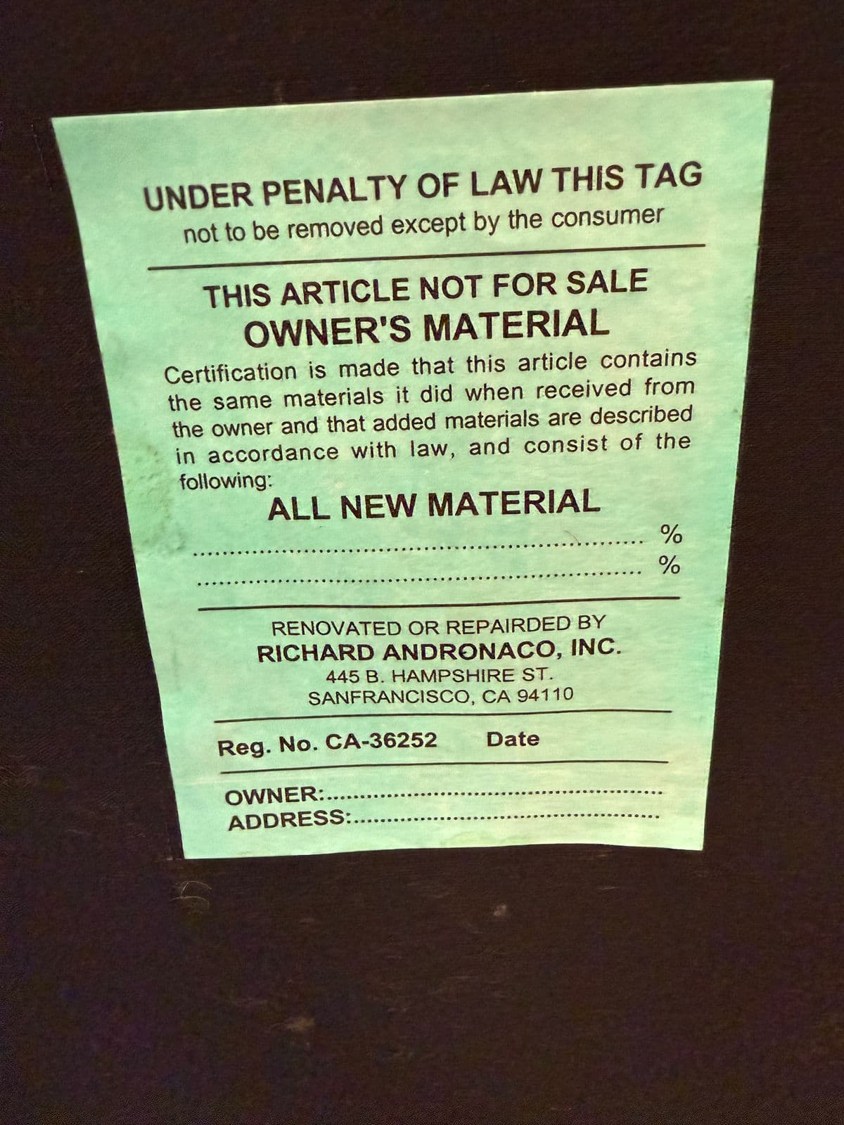 Richard Andronaco Golden Bronze Silk Serpentine Sectional - Thumbnail 14