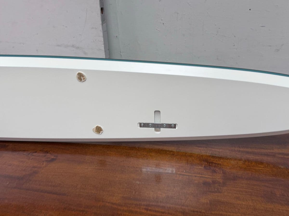 Tonelli - Italian Large Slender Oval Wall Mirror - Thumbnail 8